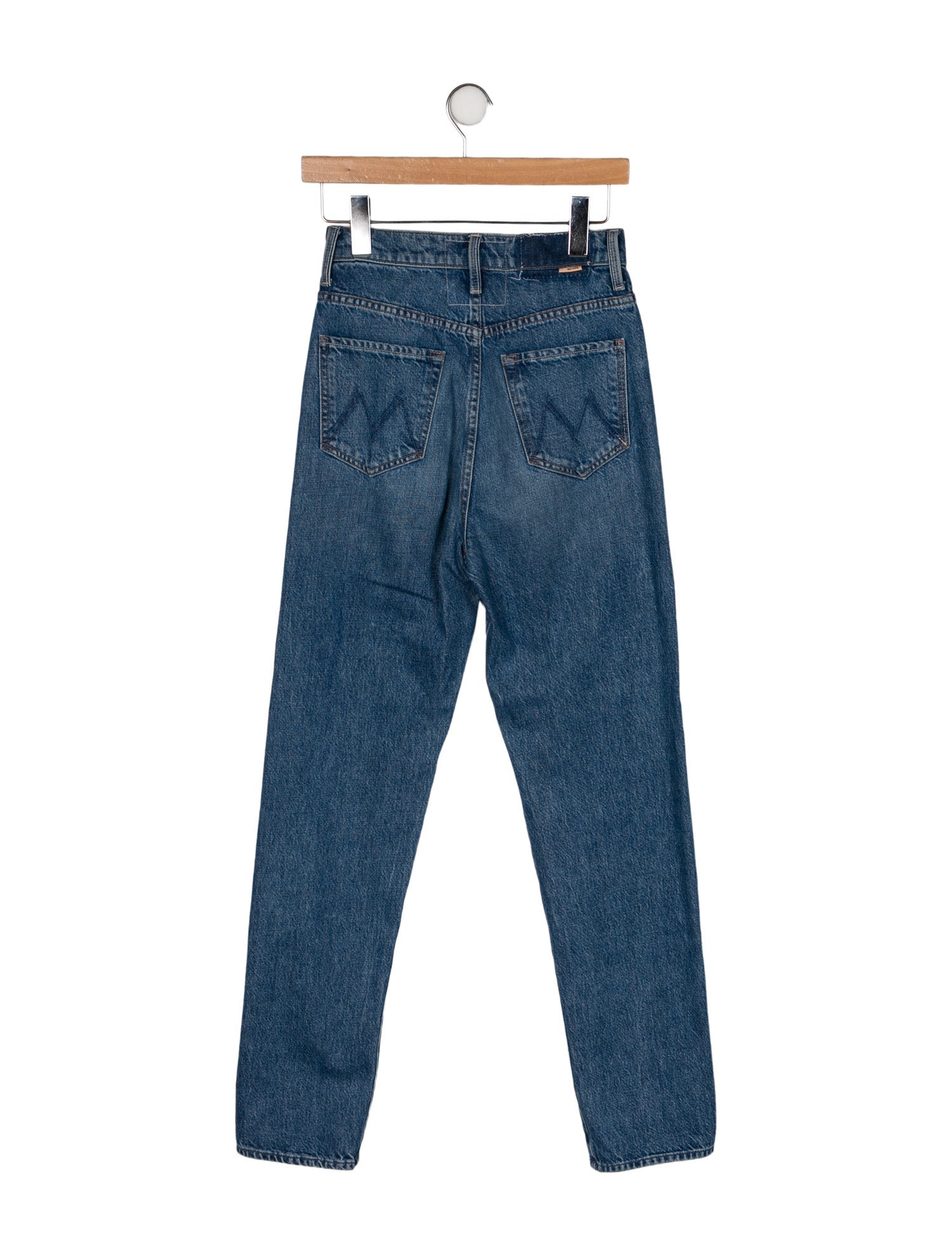 Mother High-Rise Straight Leg Jeans