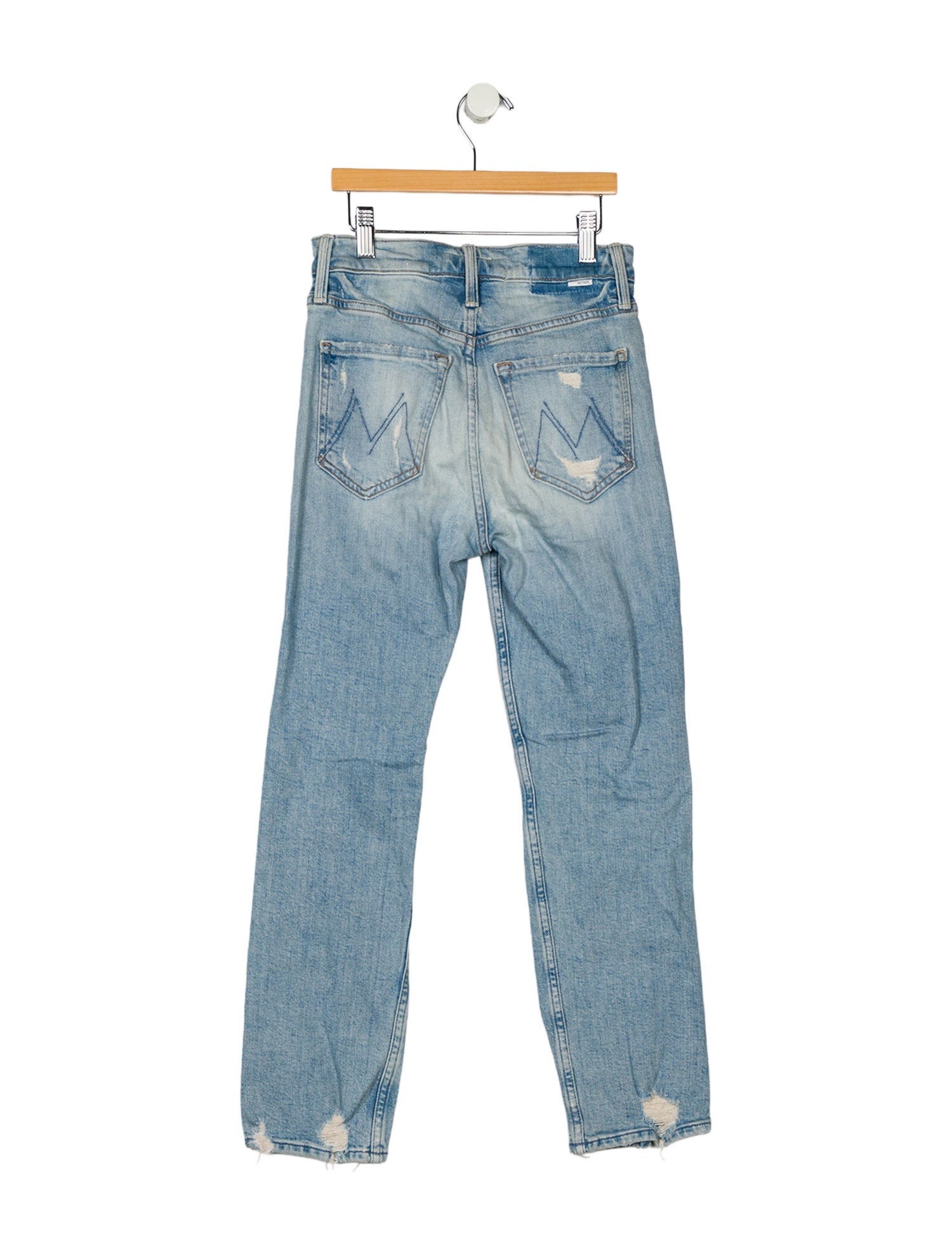 Mother Mid-Rise Skinny Leg Jeans