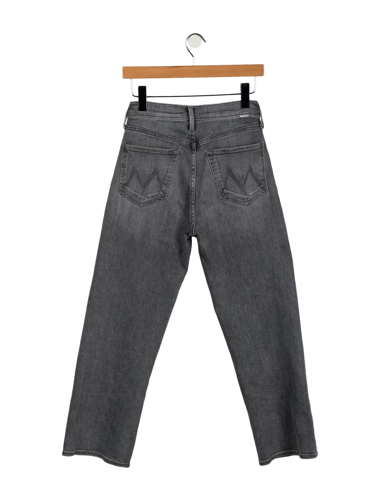 Mother Mid-Rise Straight Leg Jeans