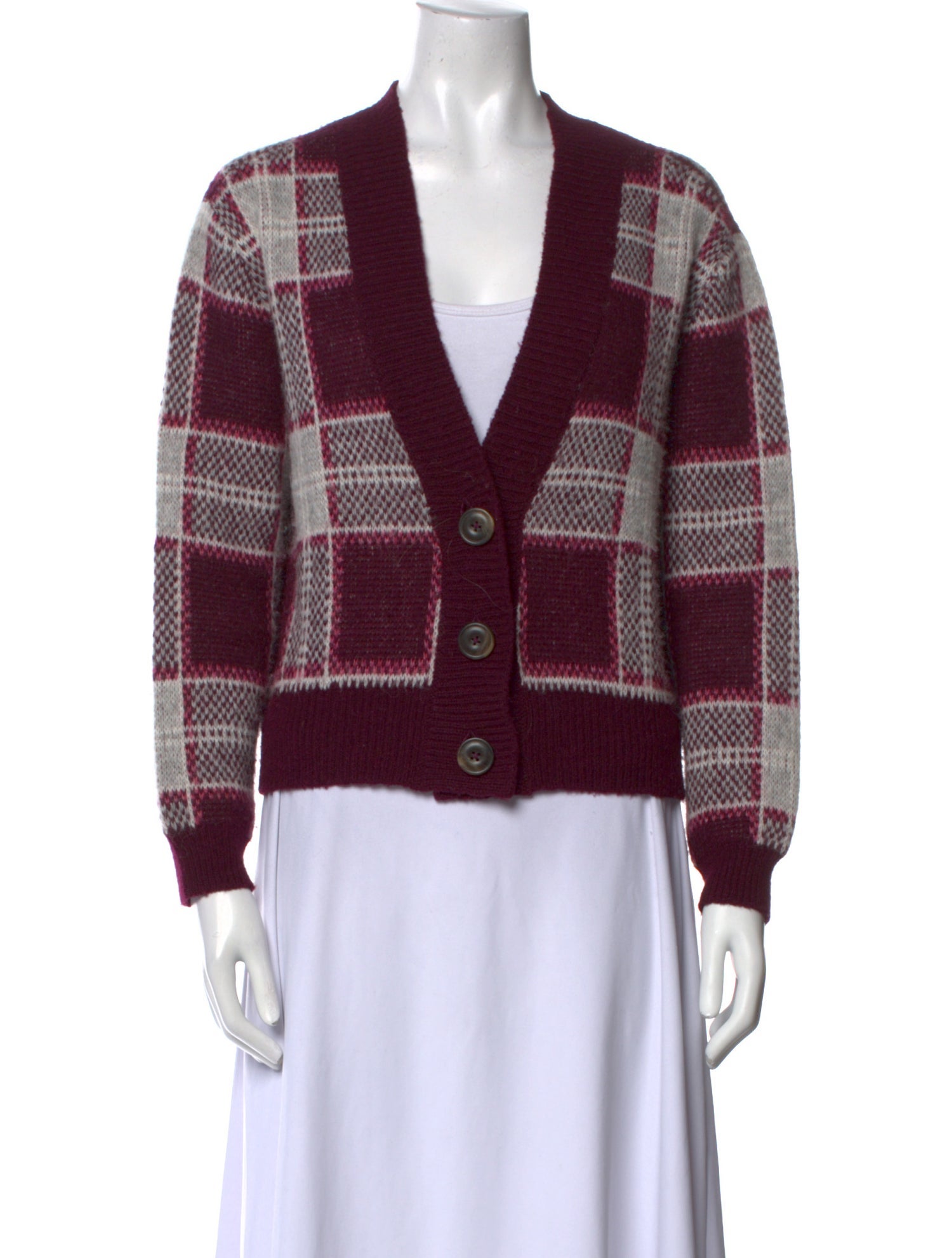 Mother Alpaca Printed Sweater