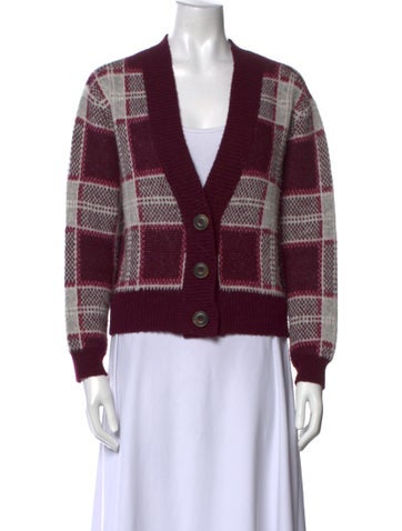 Mother Knitwear Alpaca Printed Sweater M