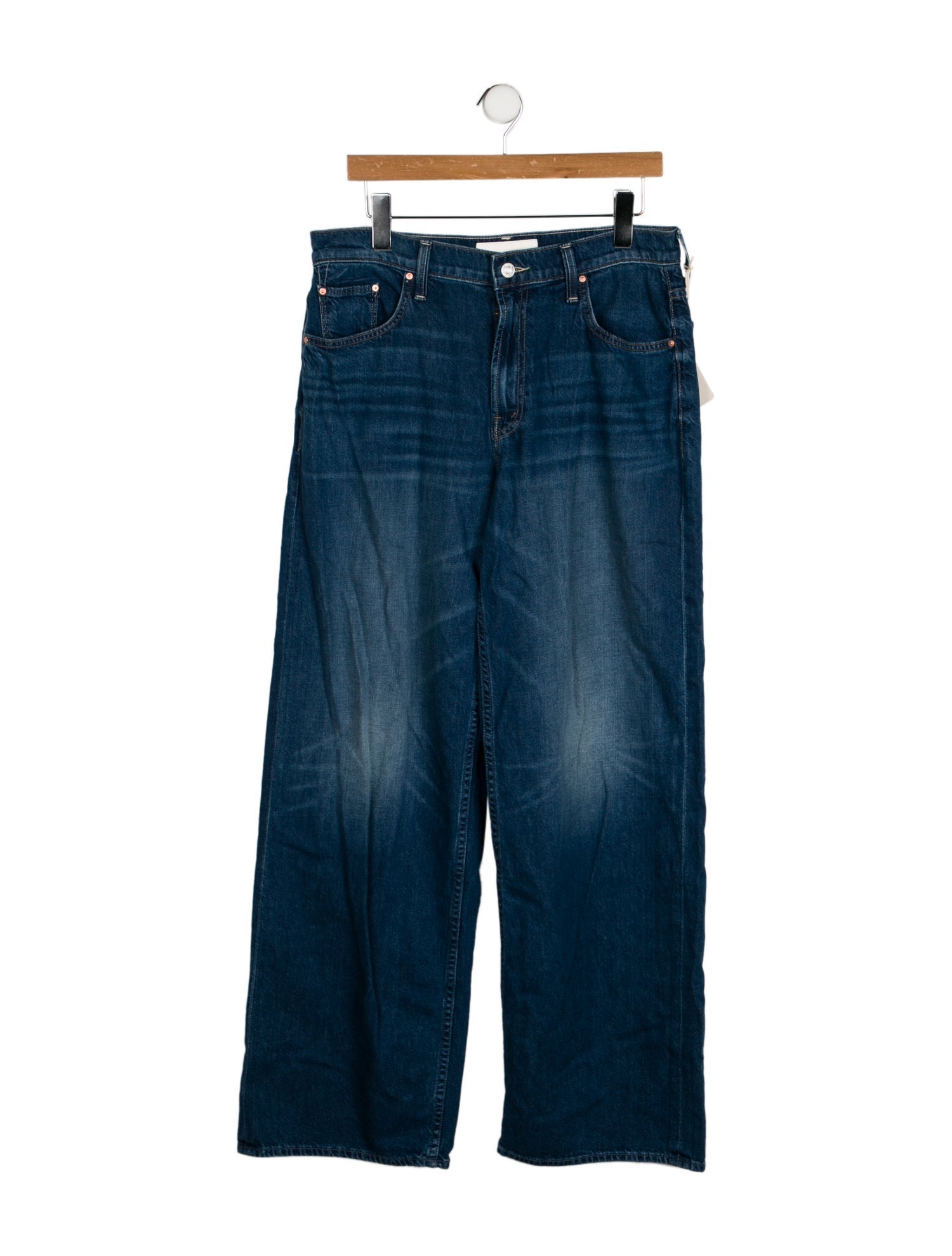 Mother High-Rise Wide Leg Jeans w/ Tags