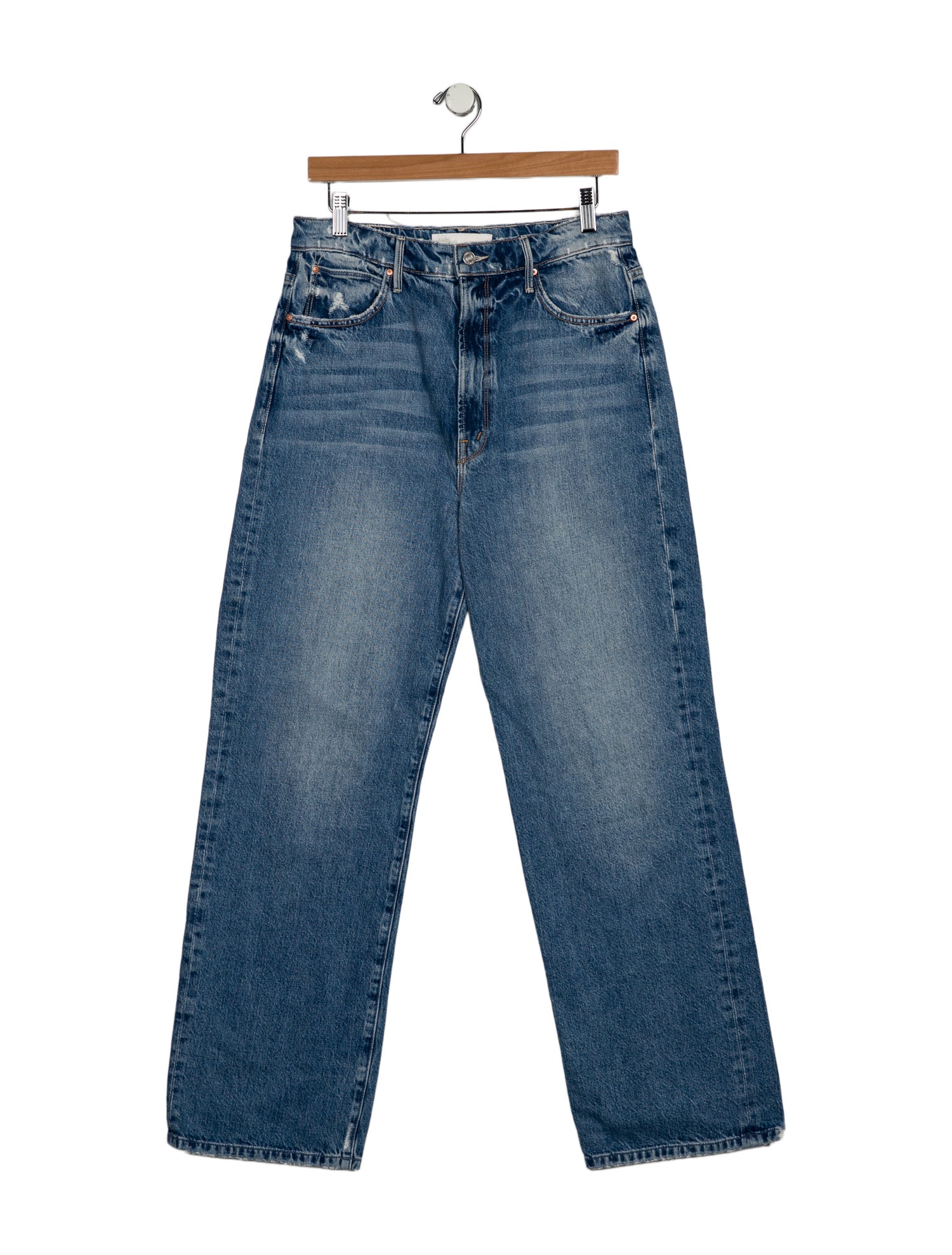 Mother High-Rise Wide Leg Jeans
