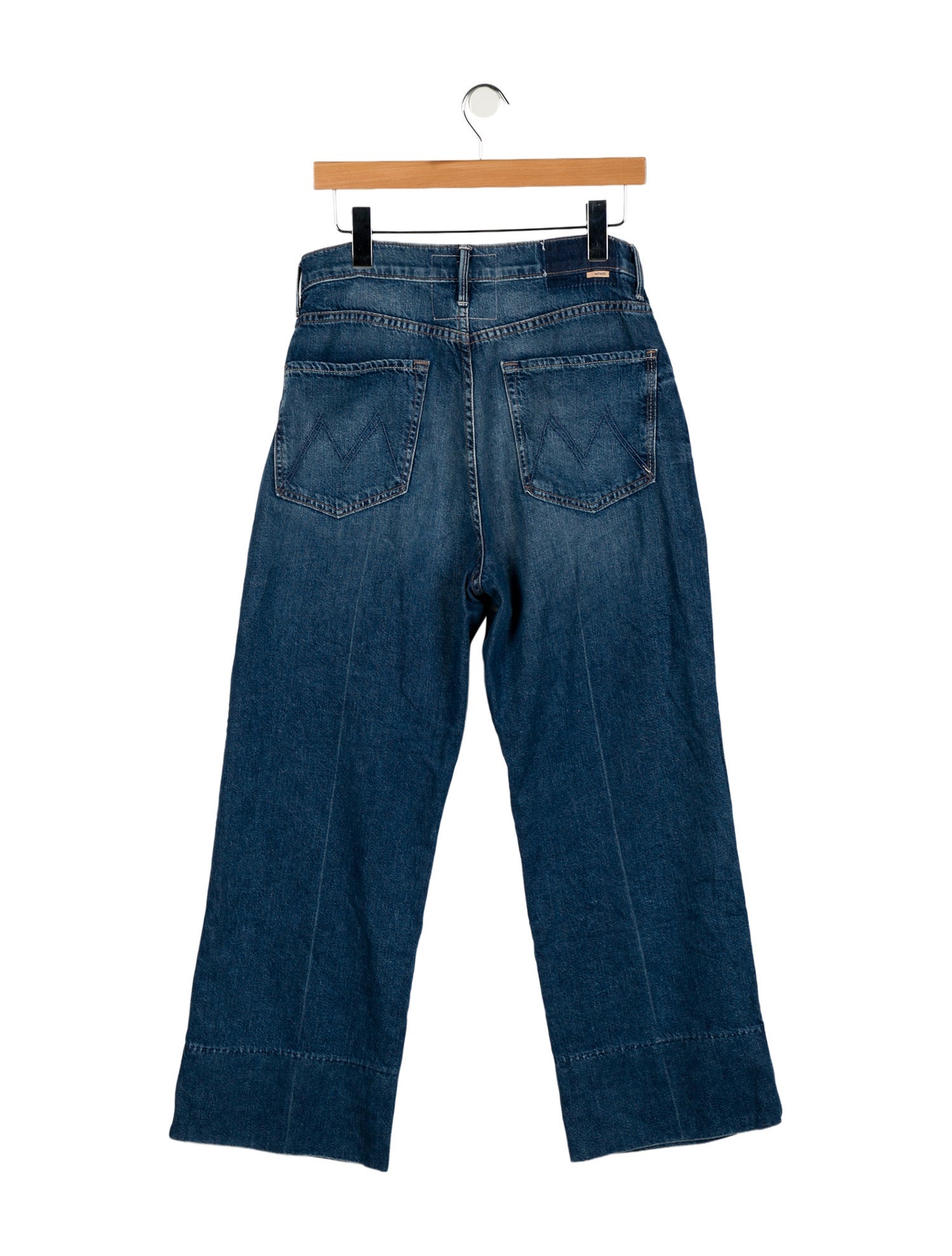 Mother High-Rise Wide Leg Jeans