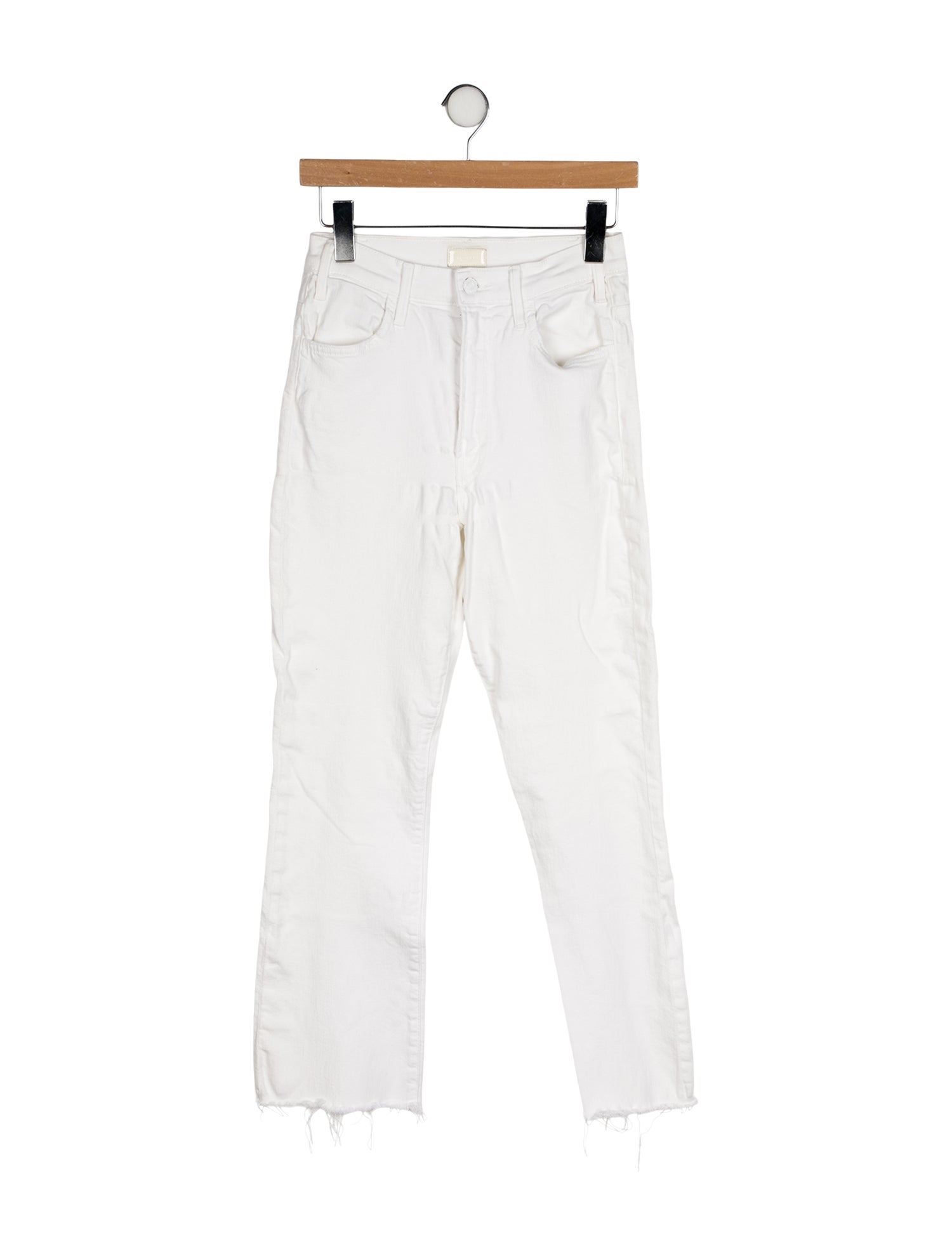 Mother Mid-Rise Wide Leg Jeans