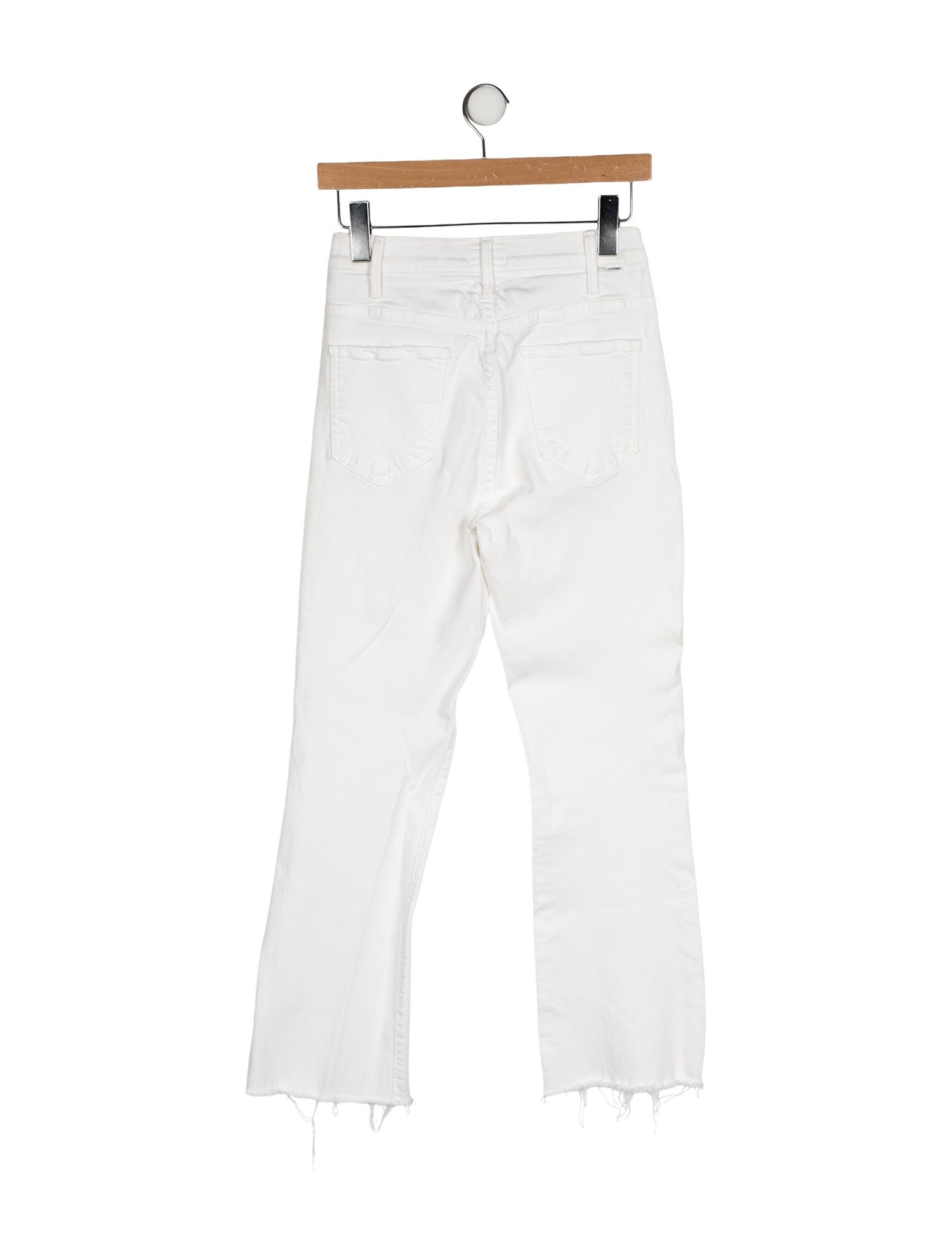 Mother Mid-Rise Wide Leg Jeans
