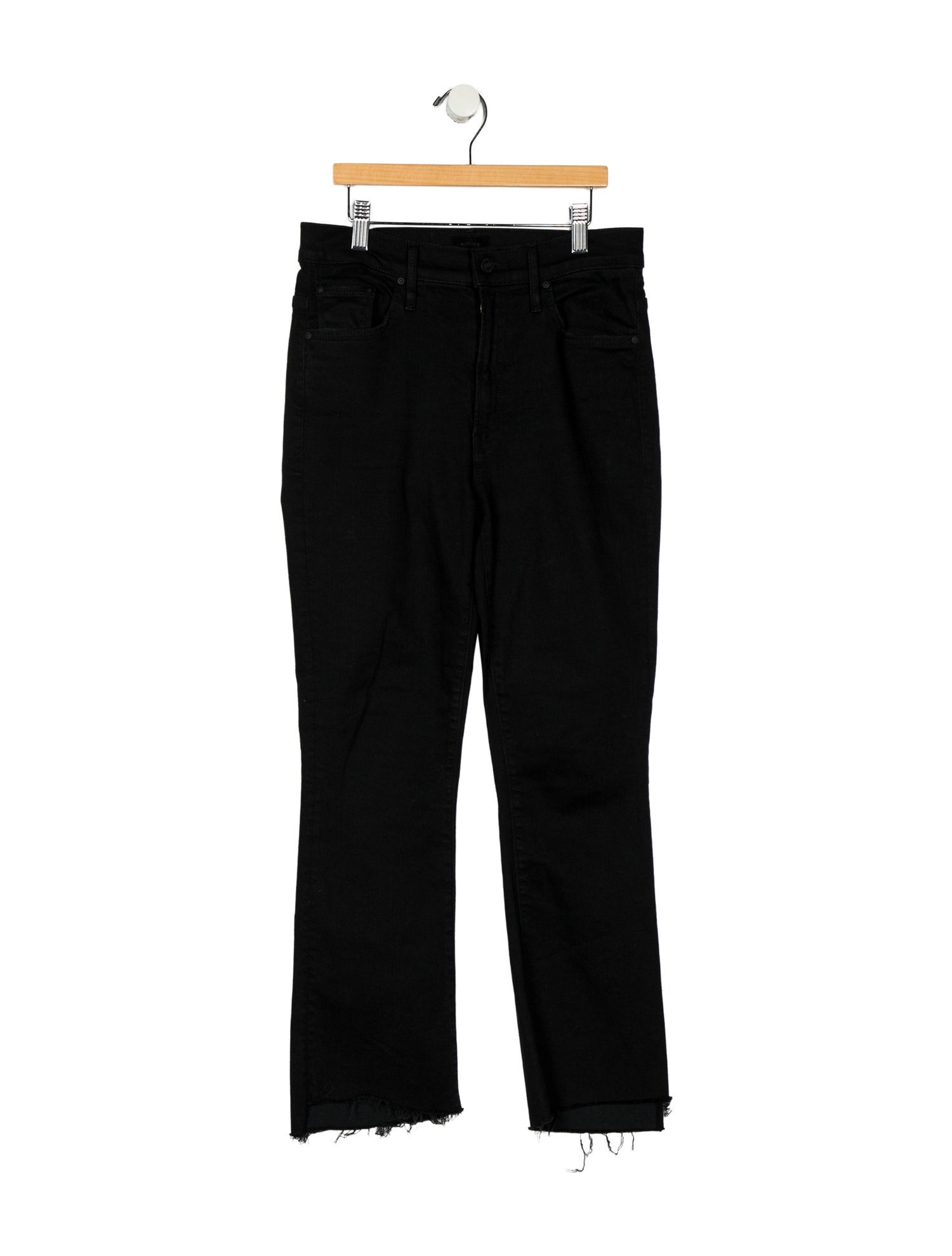 Mother High-Rise Straight Leg Jeans