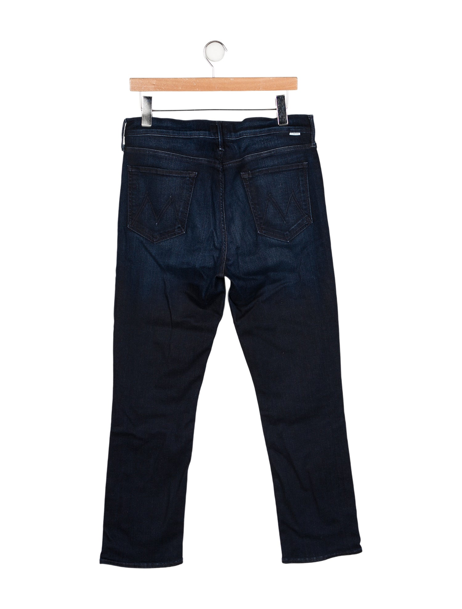 Mother High-Rise Straight Leg Jeans
