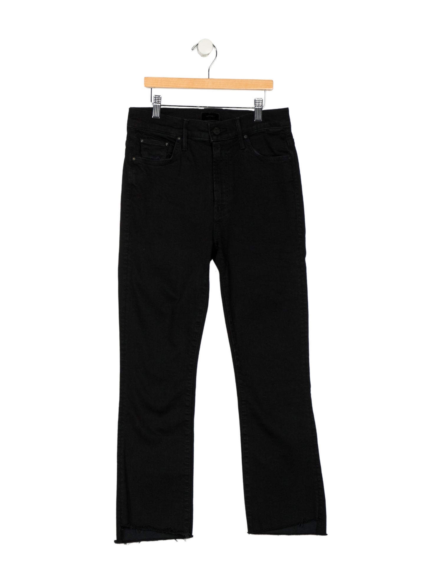 Mother Mid-Rise Straight Leg Jeans