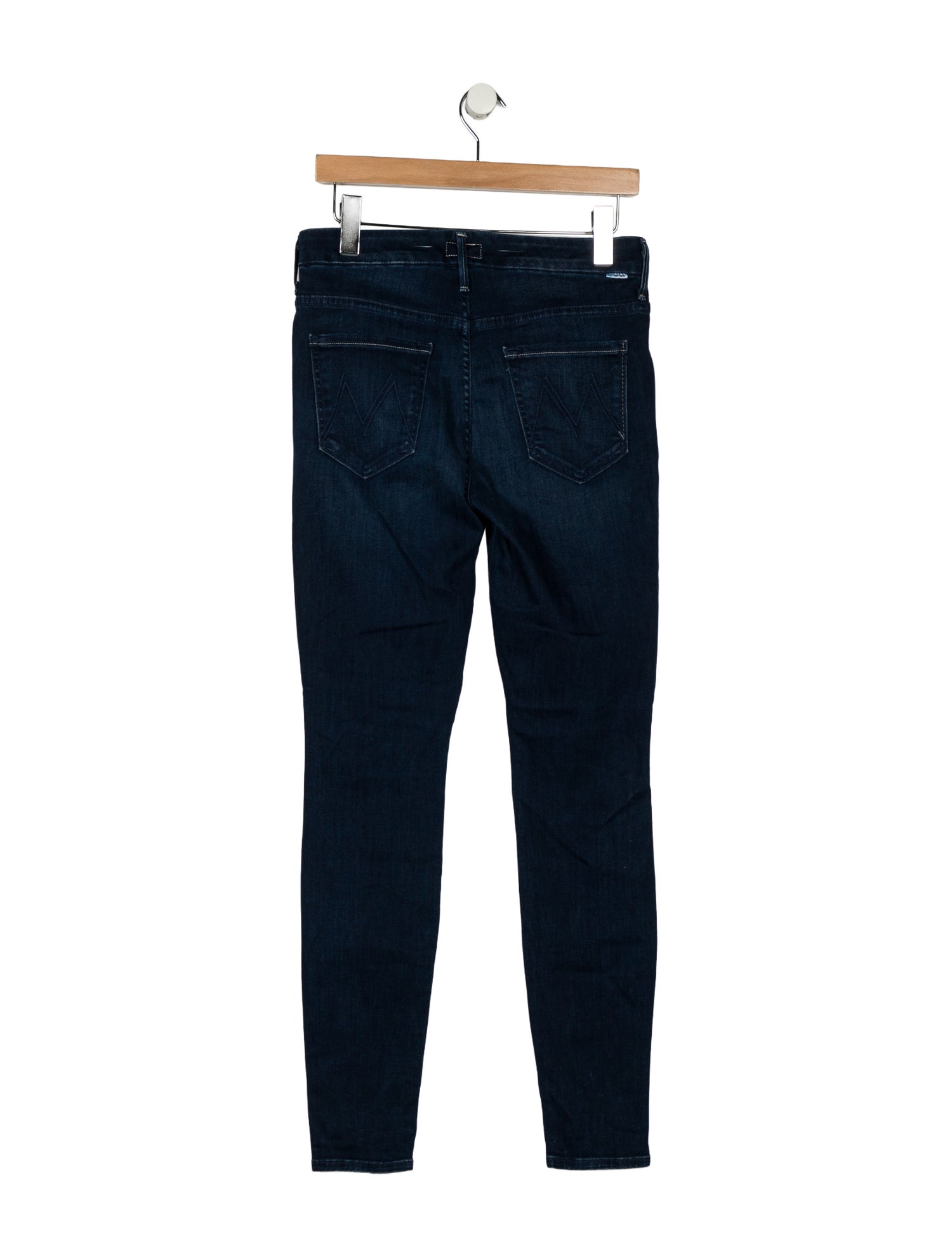 Mother Mid-Rise Skinny Leg Jeans