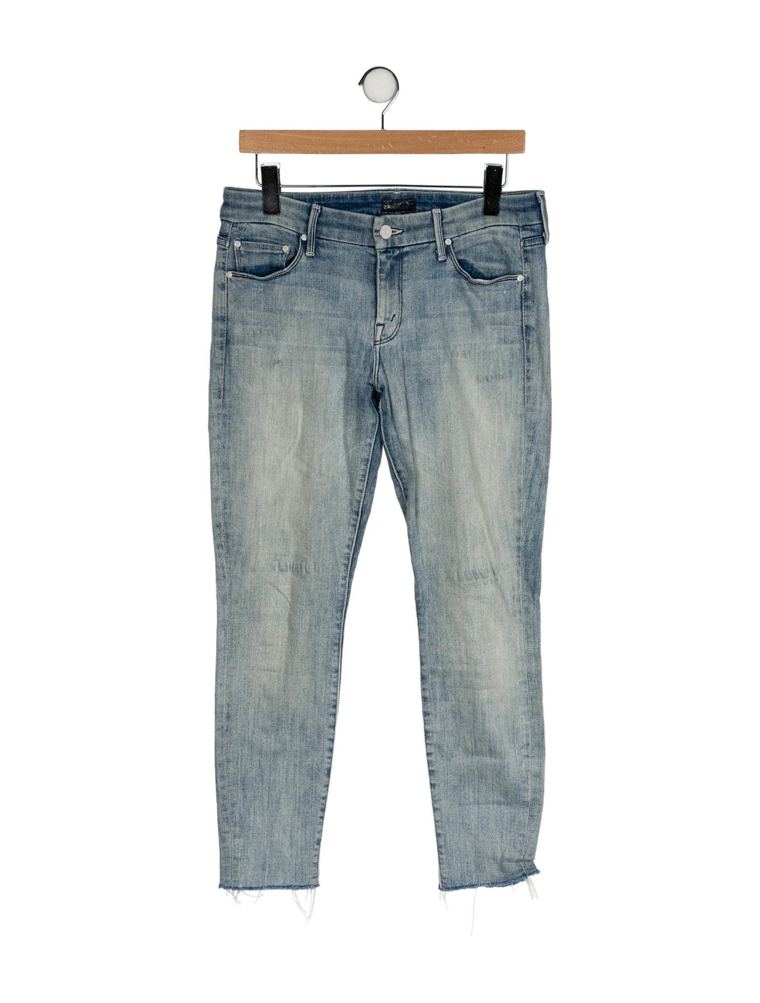 Mother Mid-Rise Skinny Leg Jeans
