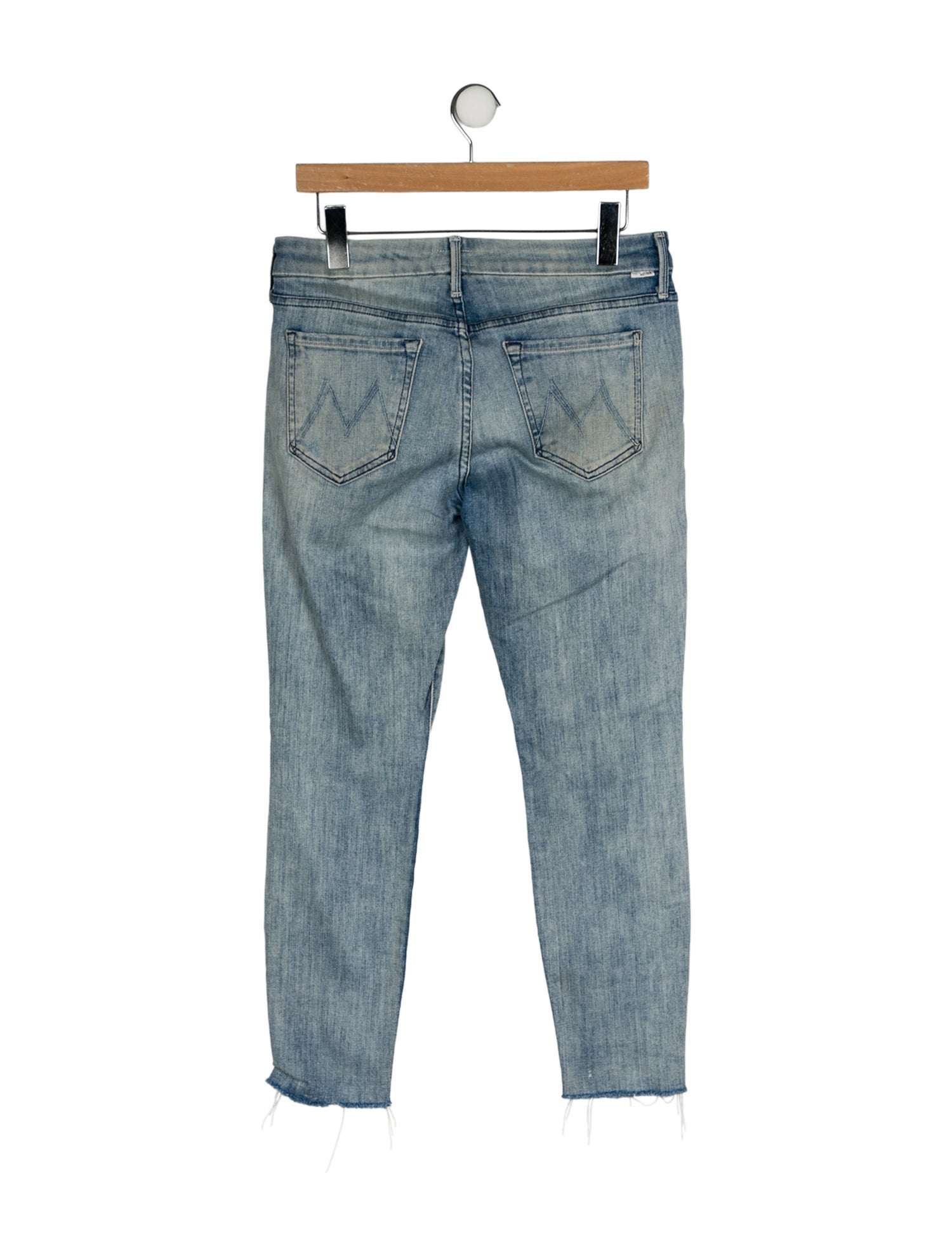 Mother Mid-Rise Skinny Leg Jeans