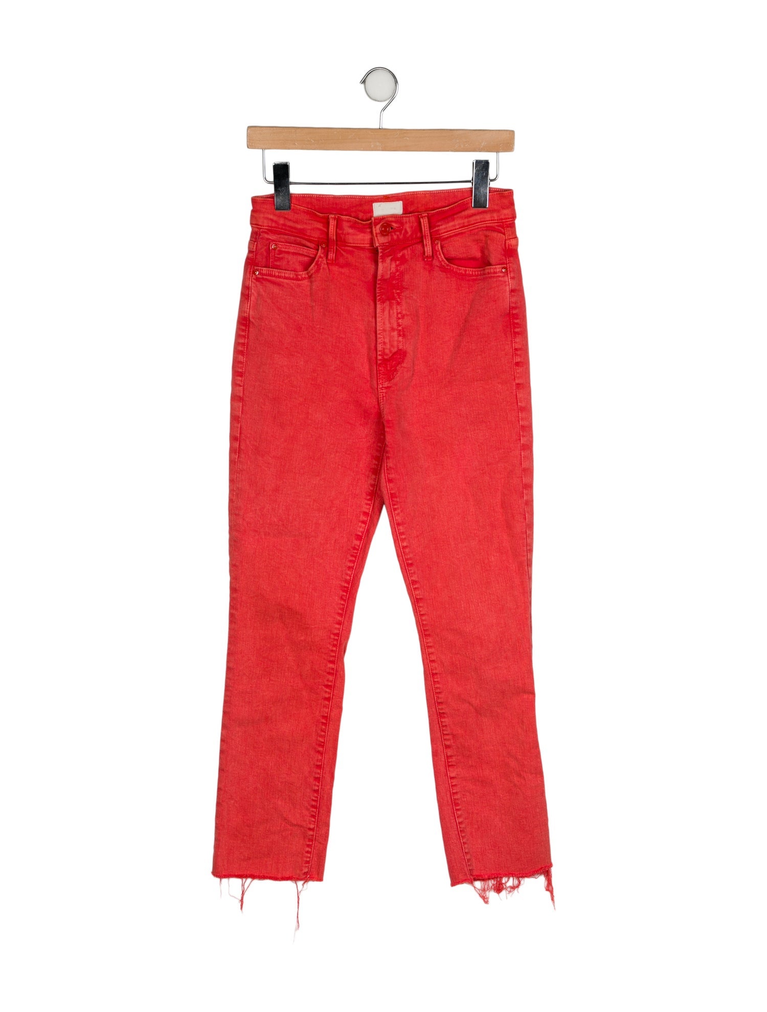 Mother High-Rise Straight Leg Jeans