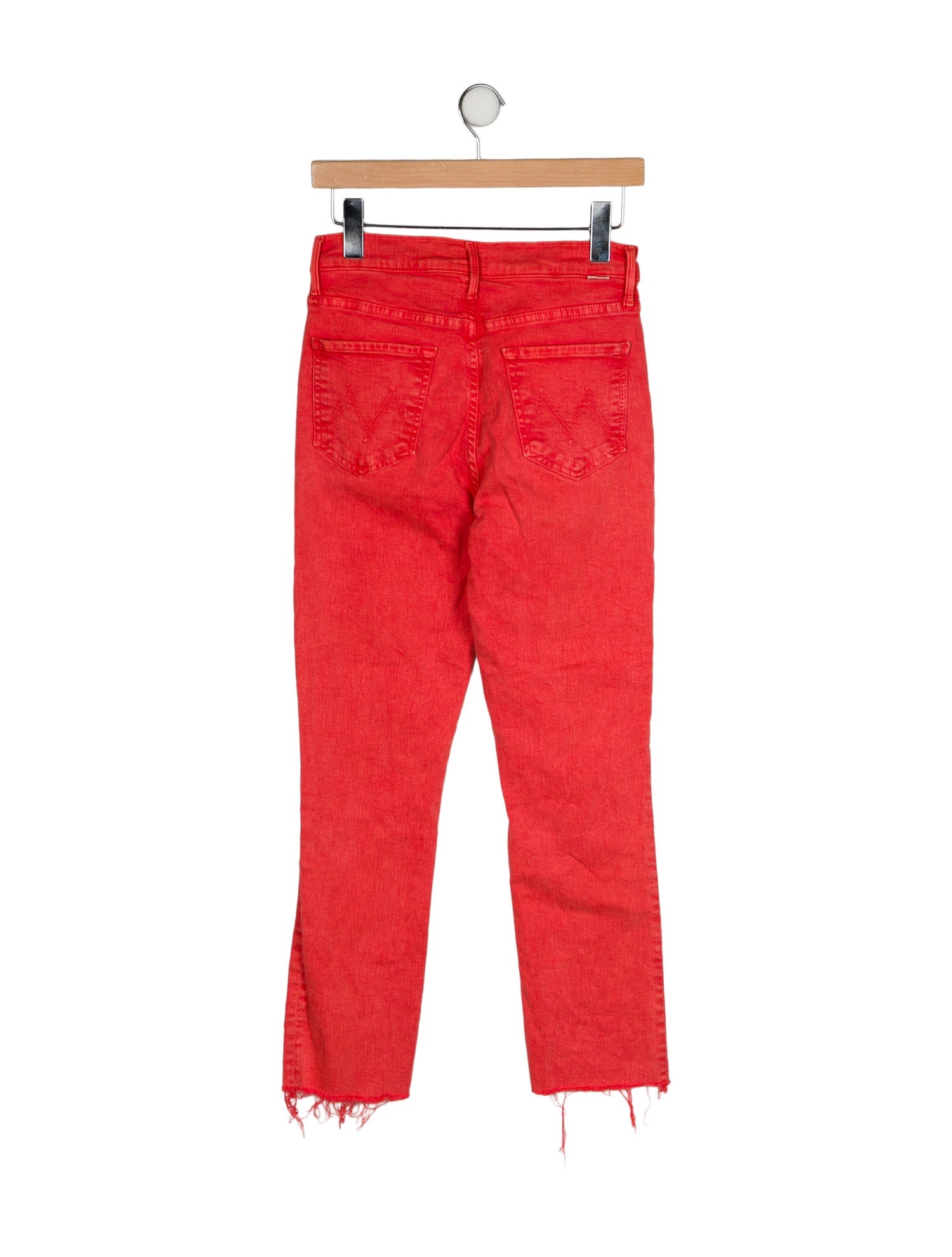Mother High-Rise Straight Leg Jeans