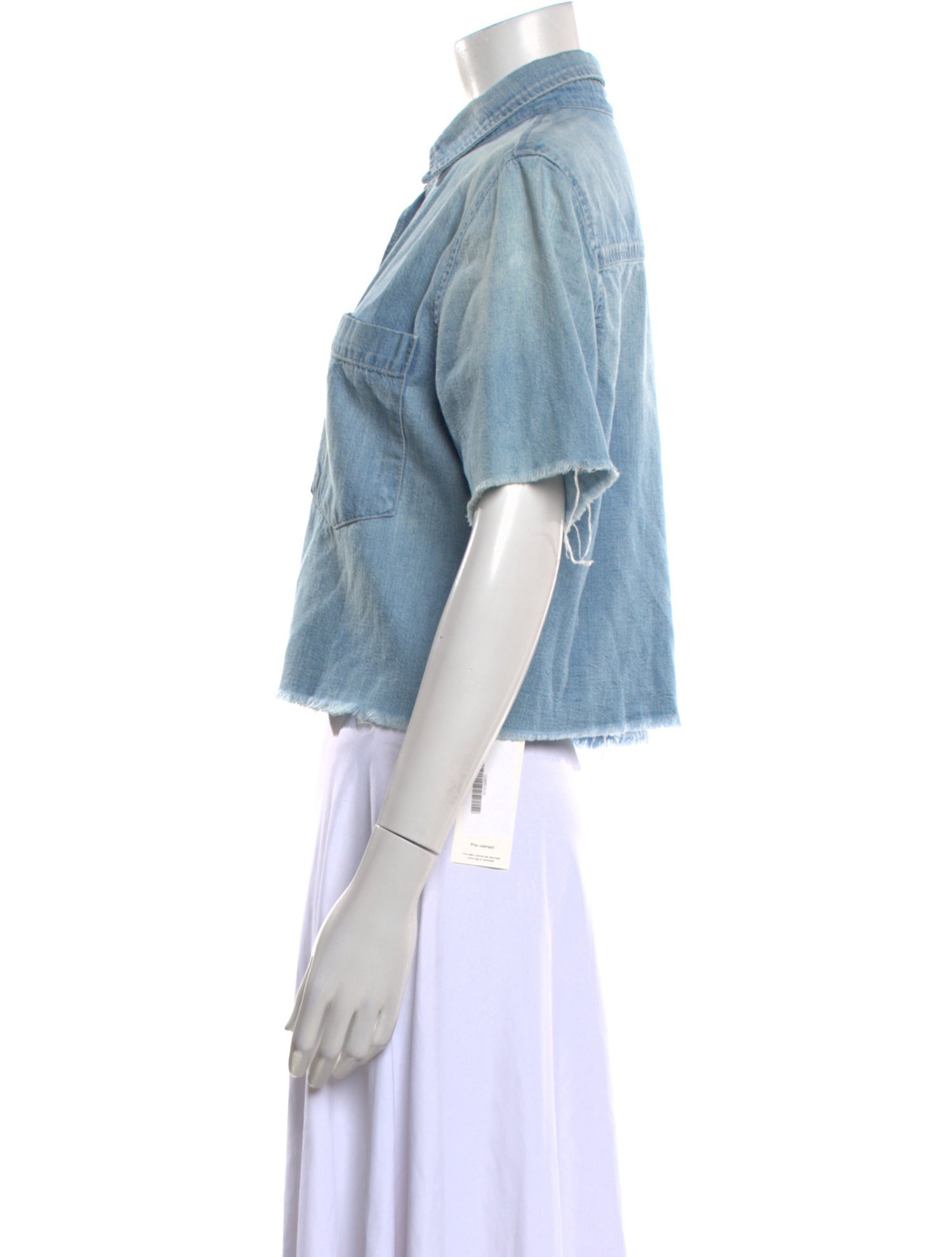 Mother Short Sleeve Crop Top