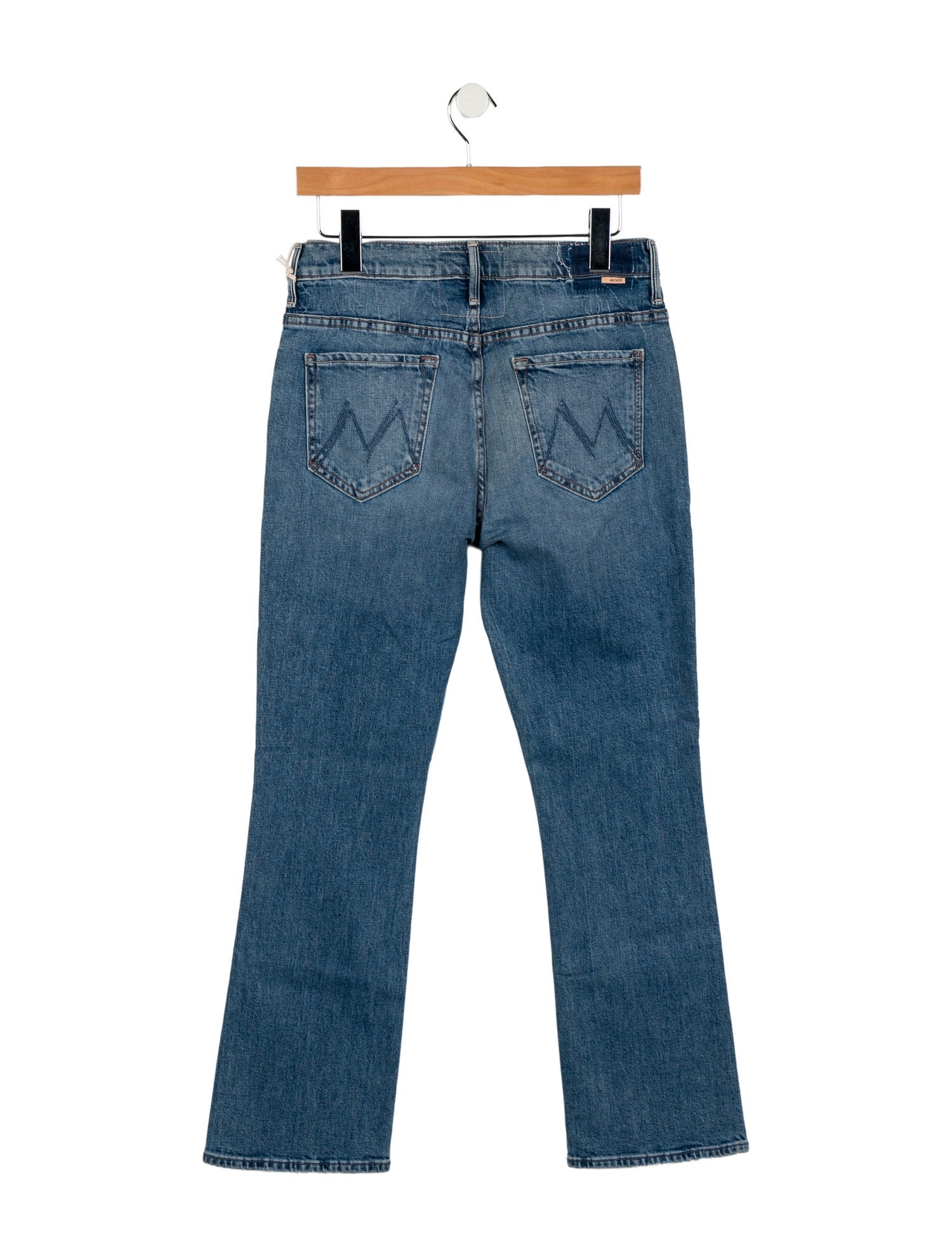 Mother Mid-Rise Straight Leg Jeans w/ Tags