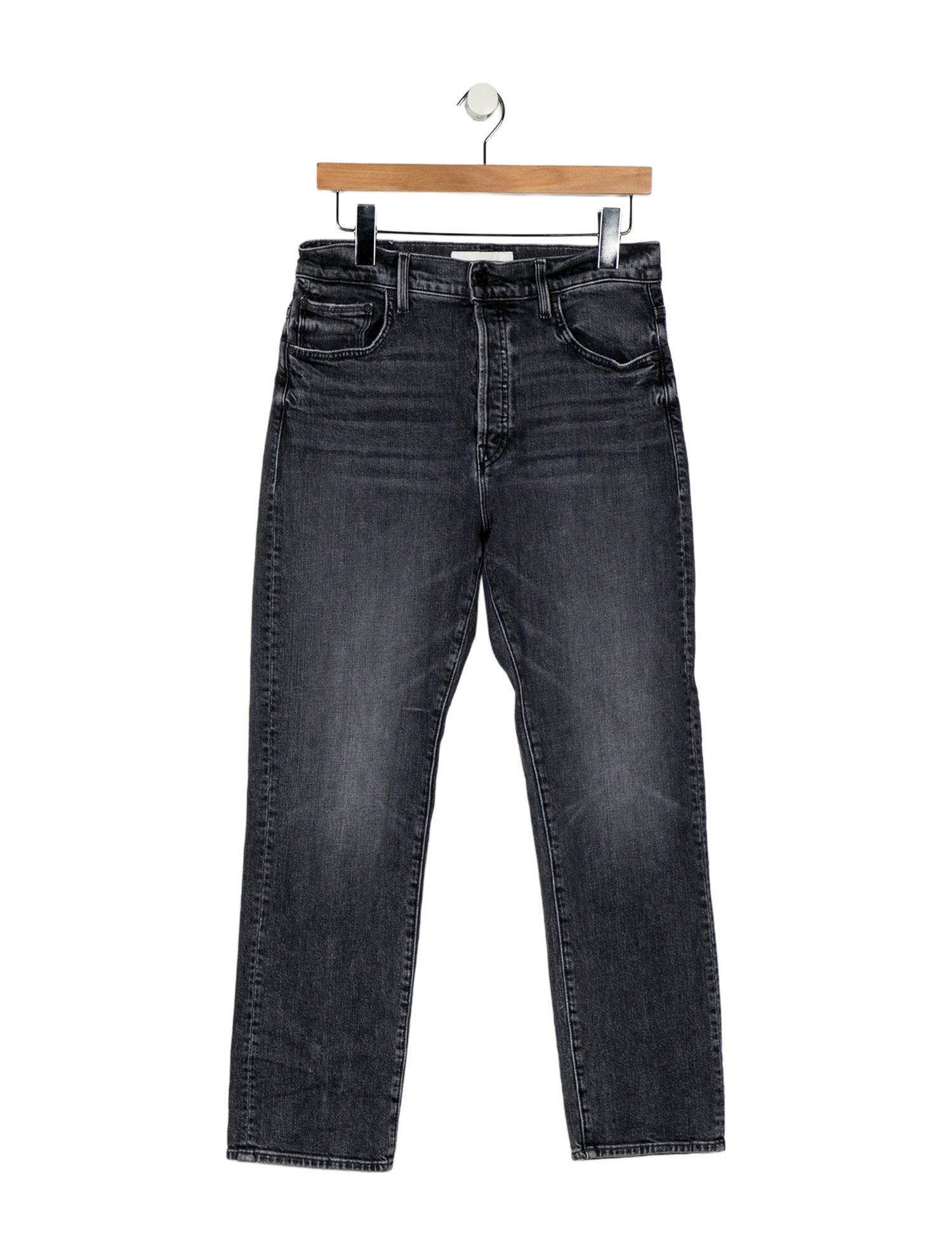 Mother High-Rise Straight Leg Jeans
