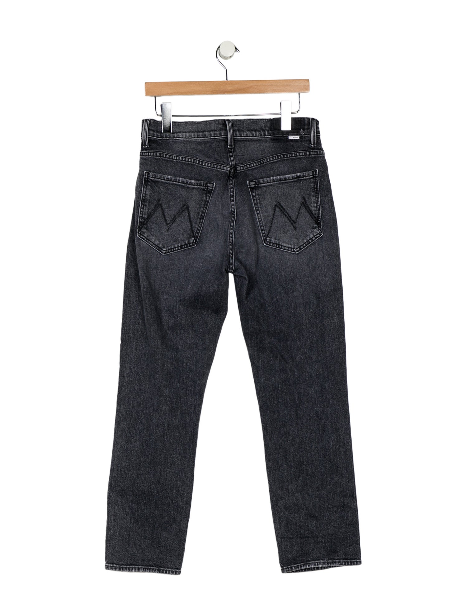 Mother High-Rise Straight Leg Jeans