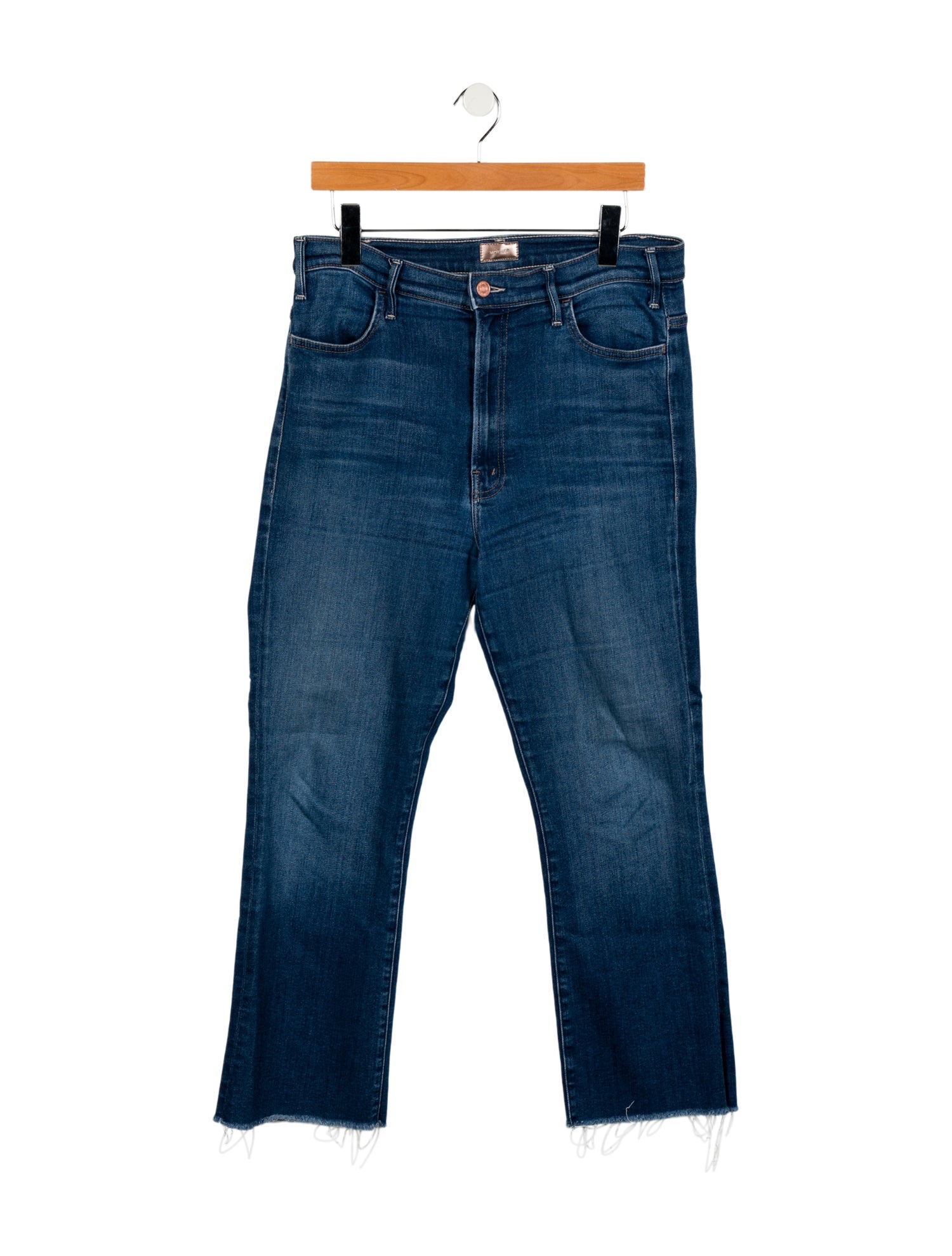 Mother High-Rise Straight Leg Jeans