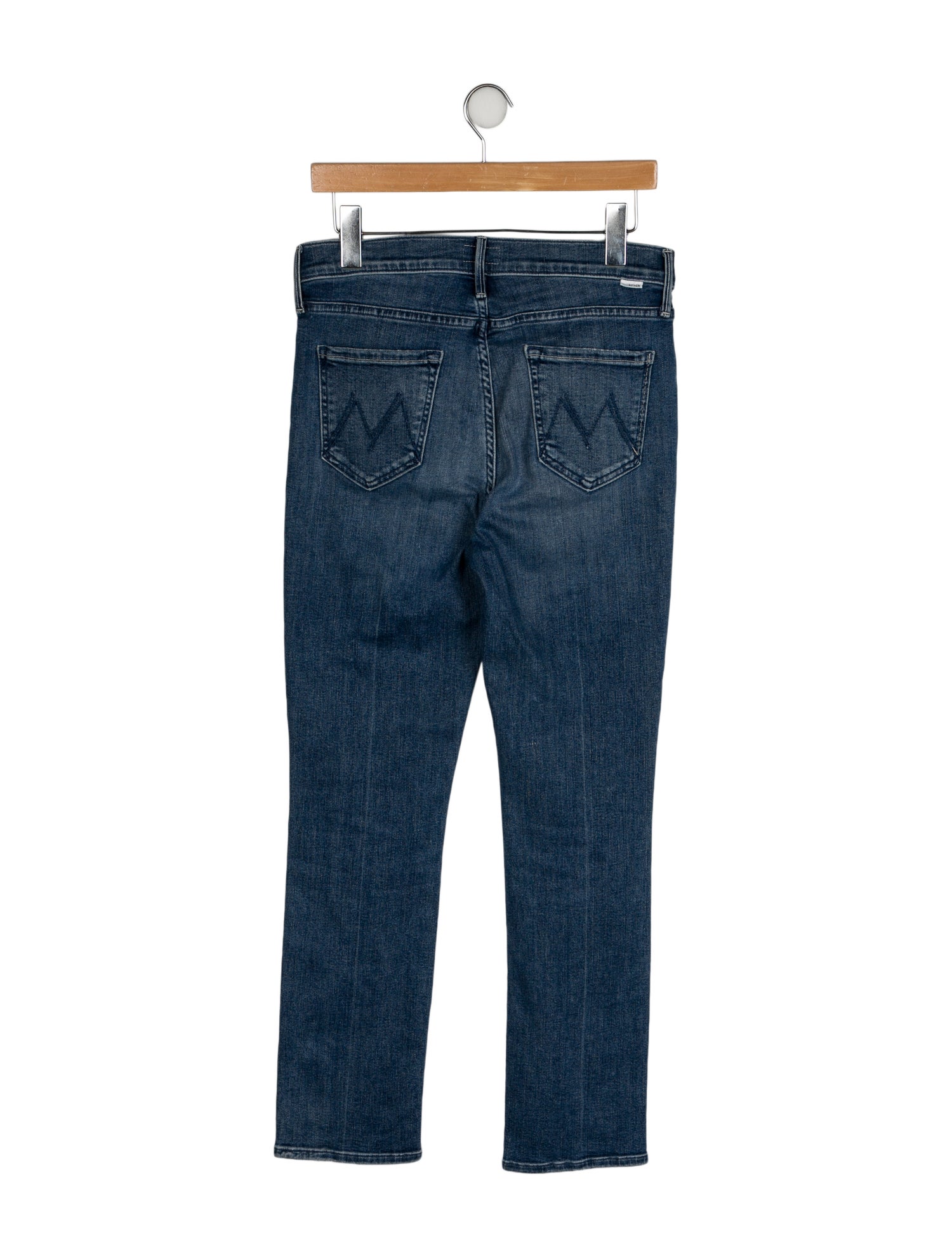 Mother High-Rise Straight Leg Jeans
