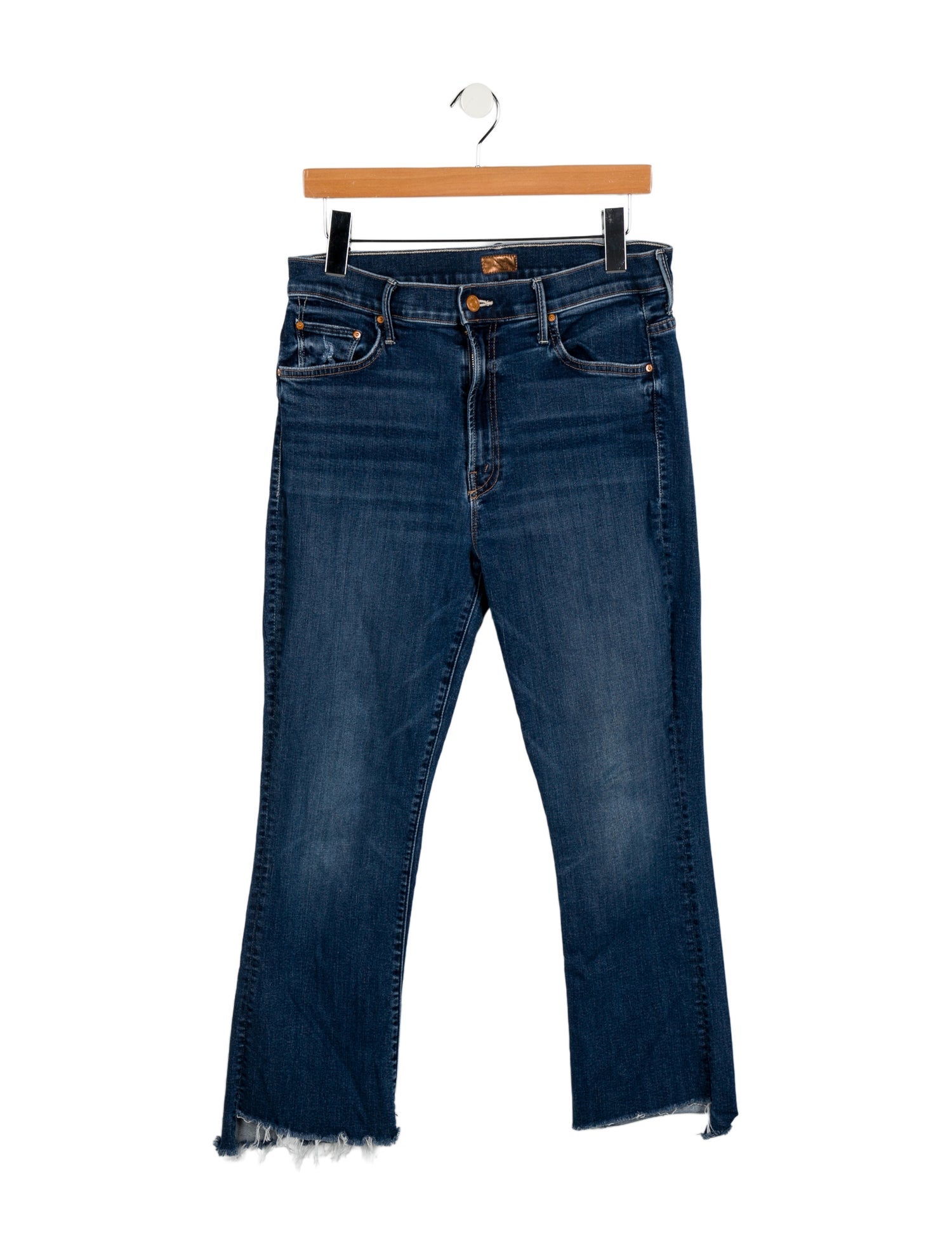 Mother High-Rise Straight Leg Jeans