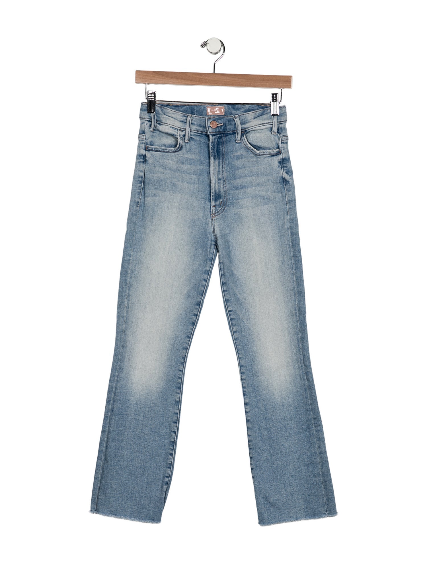Mother High-Rise Straight Leg Jeans