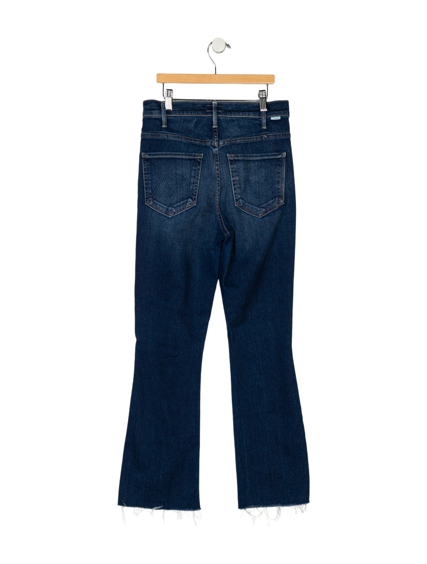 Mother Mid-Rise Straight Leg Jeans