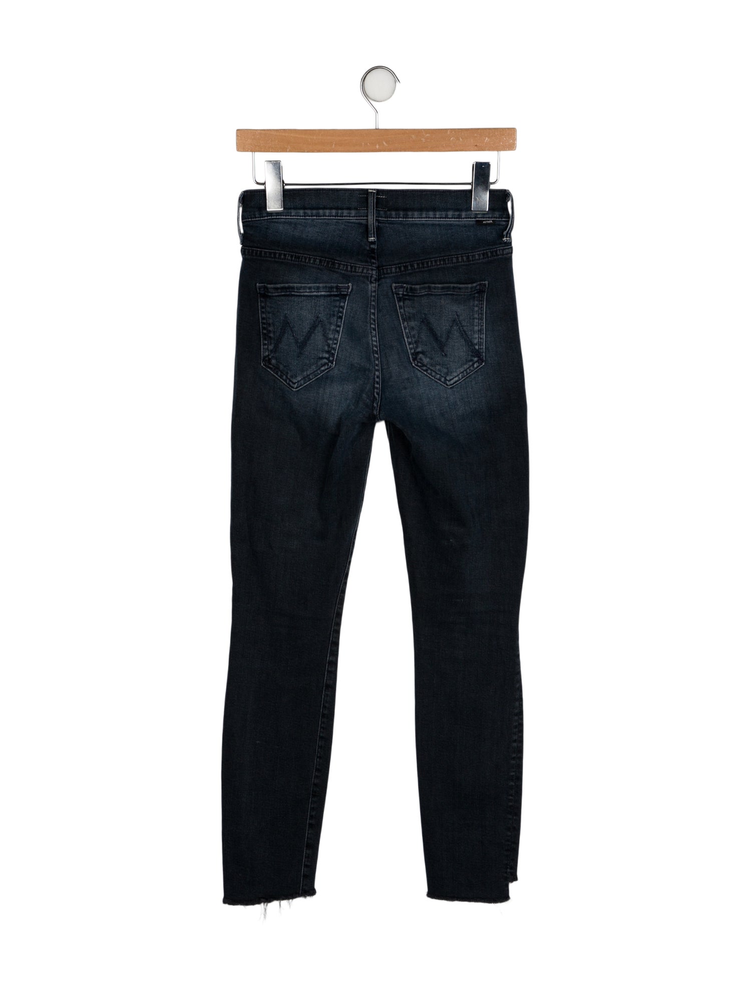 Mother Mid-Rise Skinny Leg Jeans