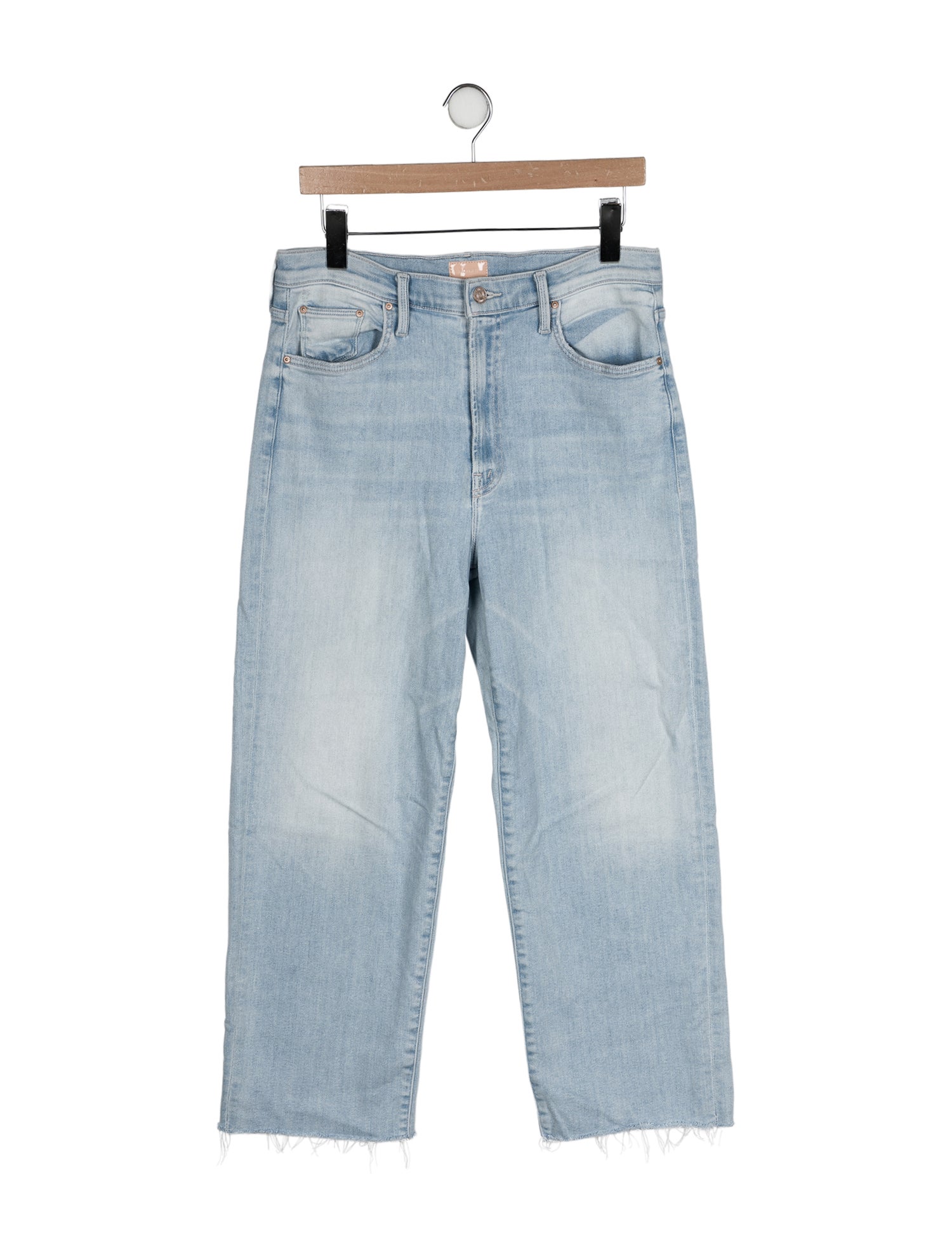 Mother High-Rise Wide Leg Jeans