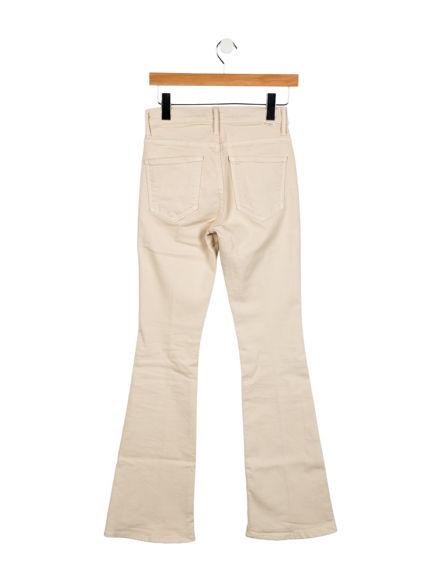 Mother Mid-Rise Wide Leg Jeans