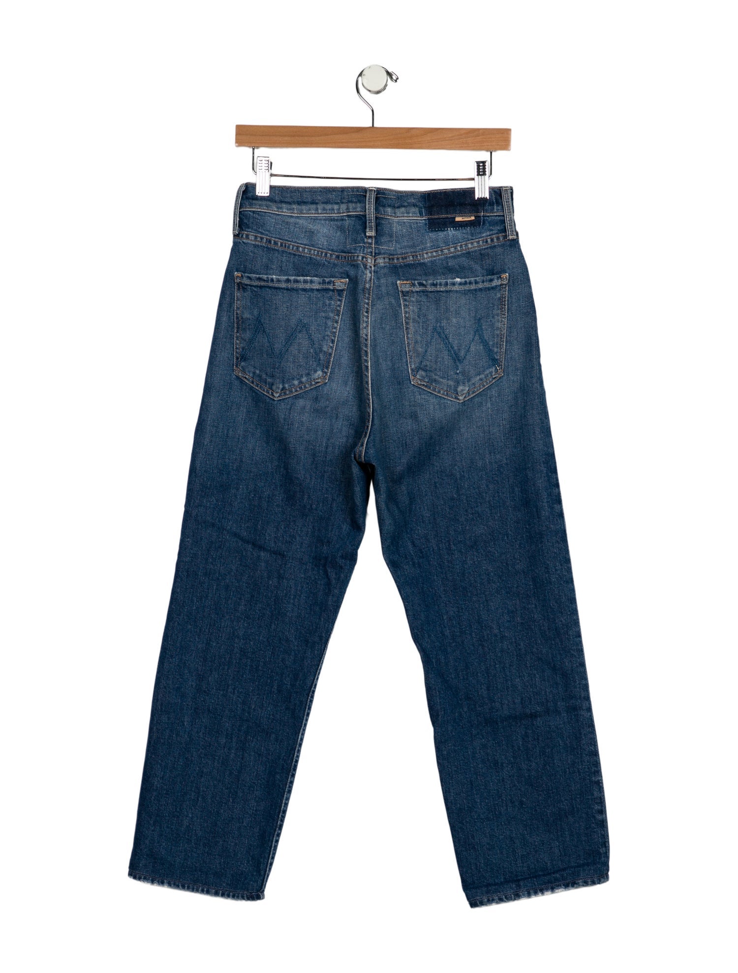 Mother High-Rise Straight Leg Jeans