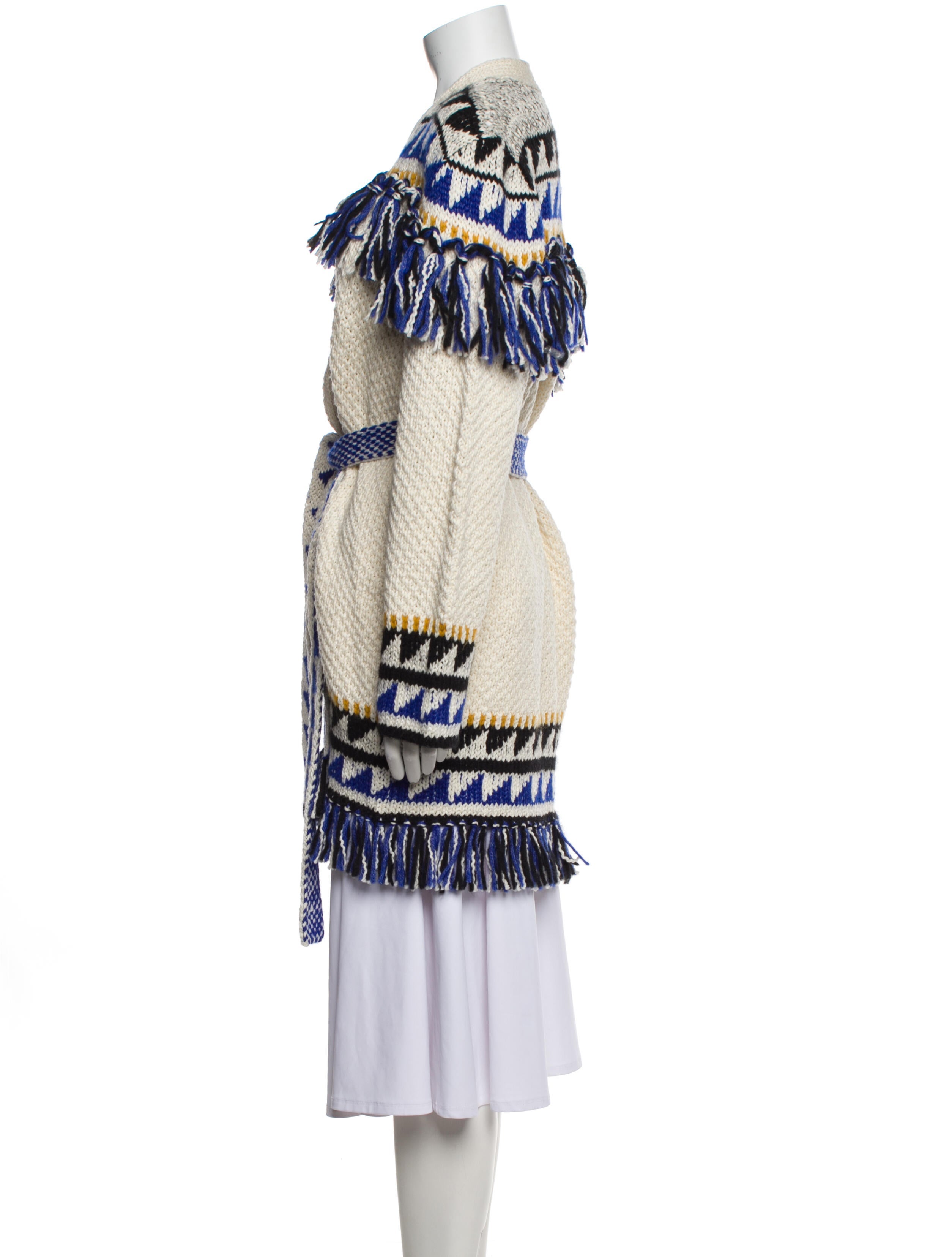 Mother Striped V-Neck Sweater