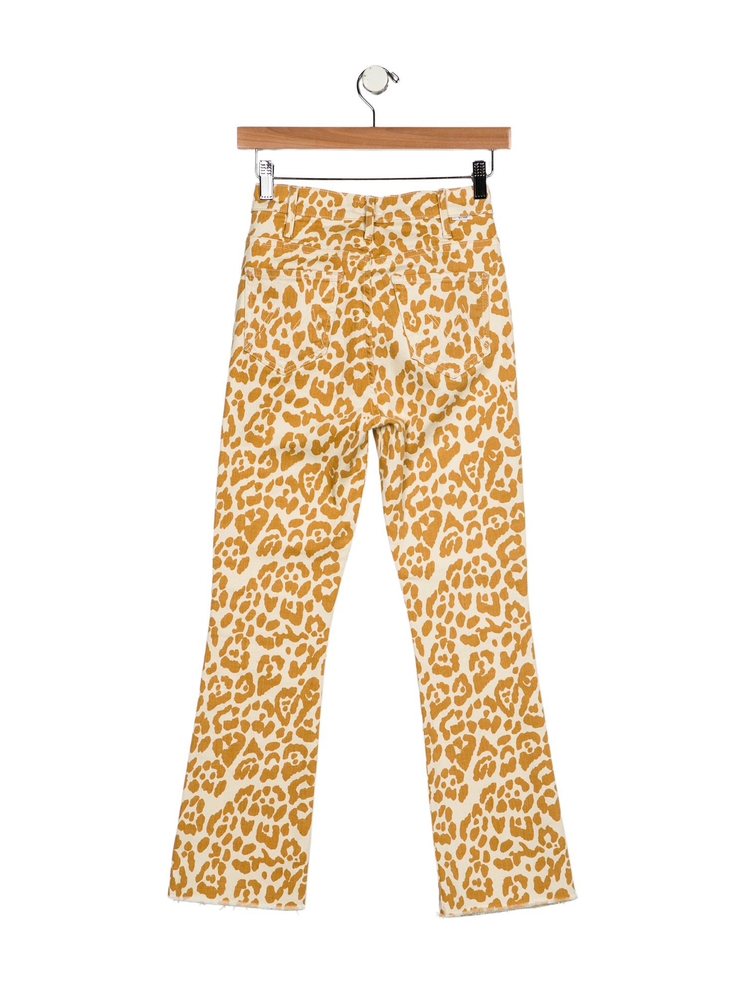 Mother Mid-Rise Straight Leg Jeans