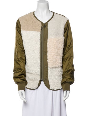 Mother Colorblock Pattern Coat