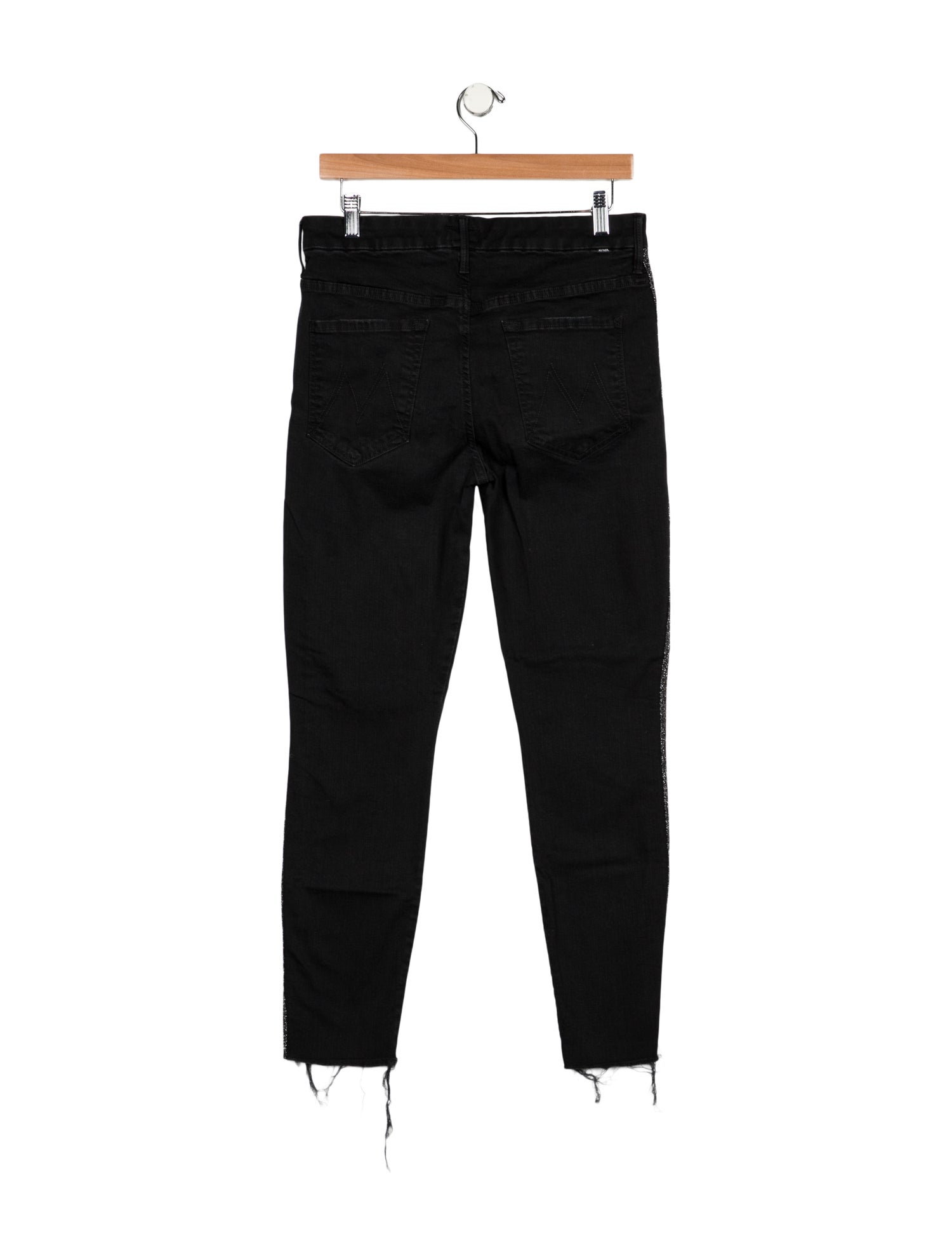 Mother Mid-Rise Skinny Leg Jeans