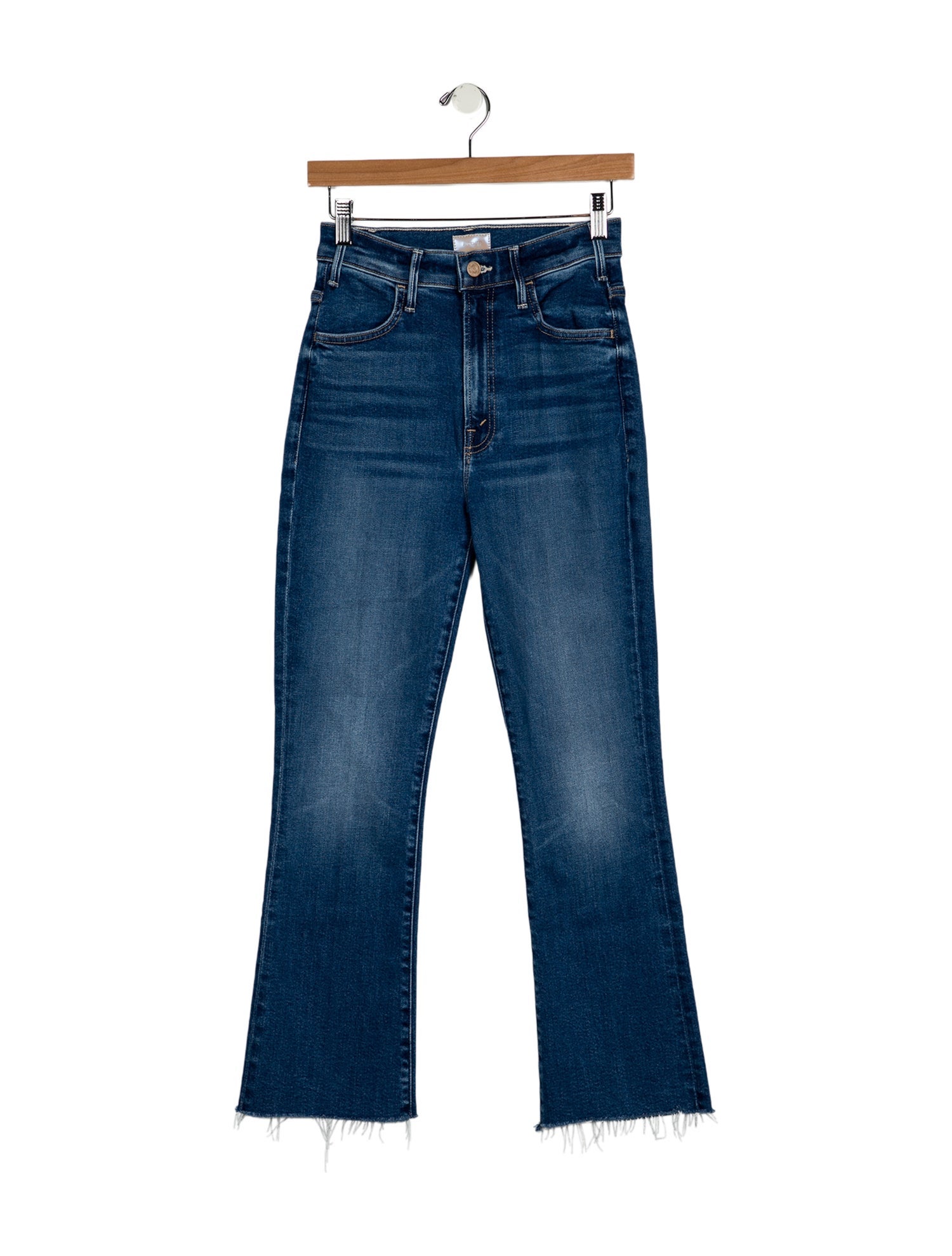 Mother High-Rise Straight Leg Jeans