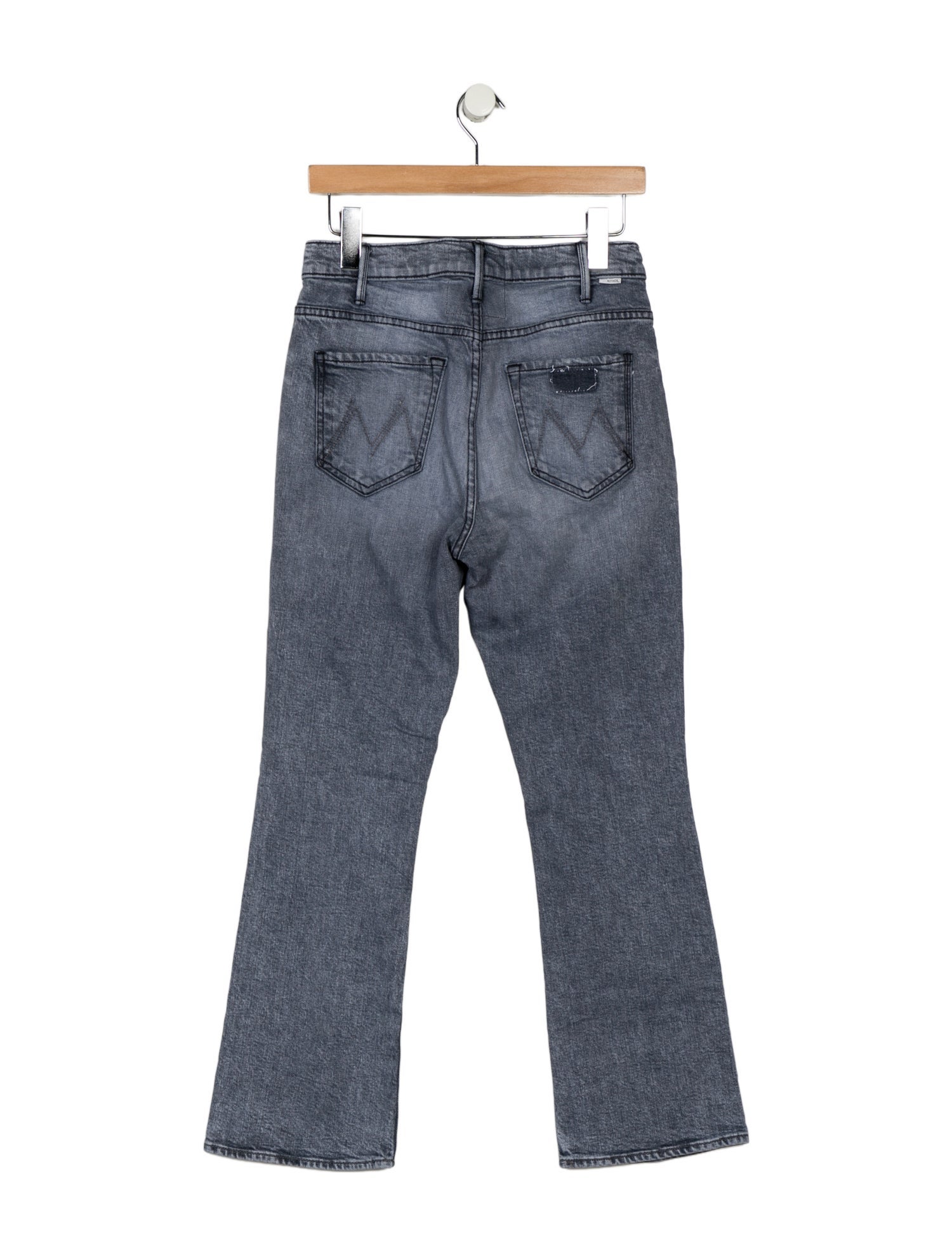 Mother High-Rise Straight Leg Jeans