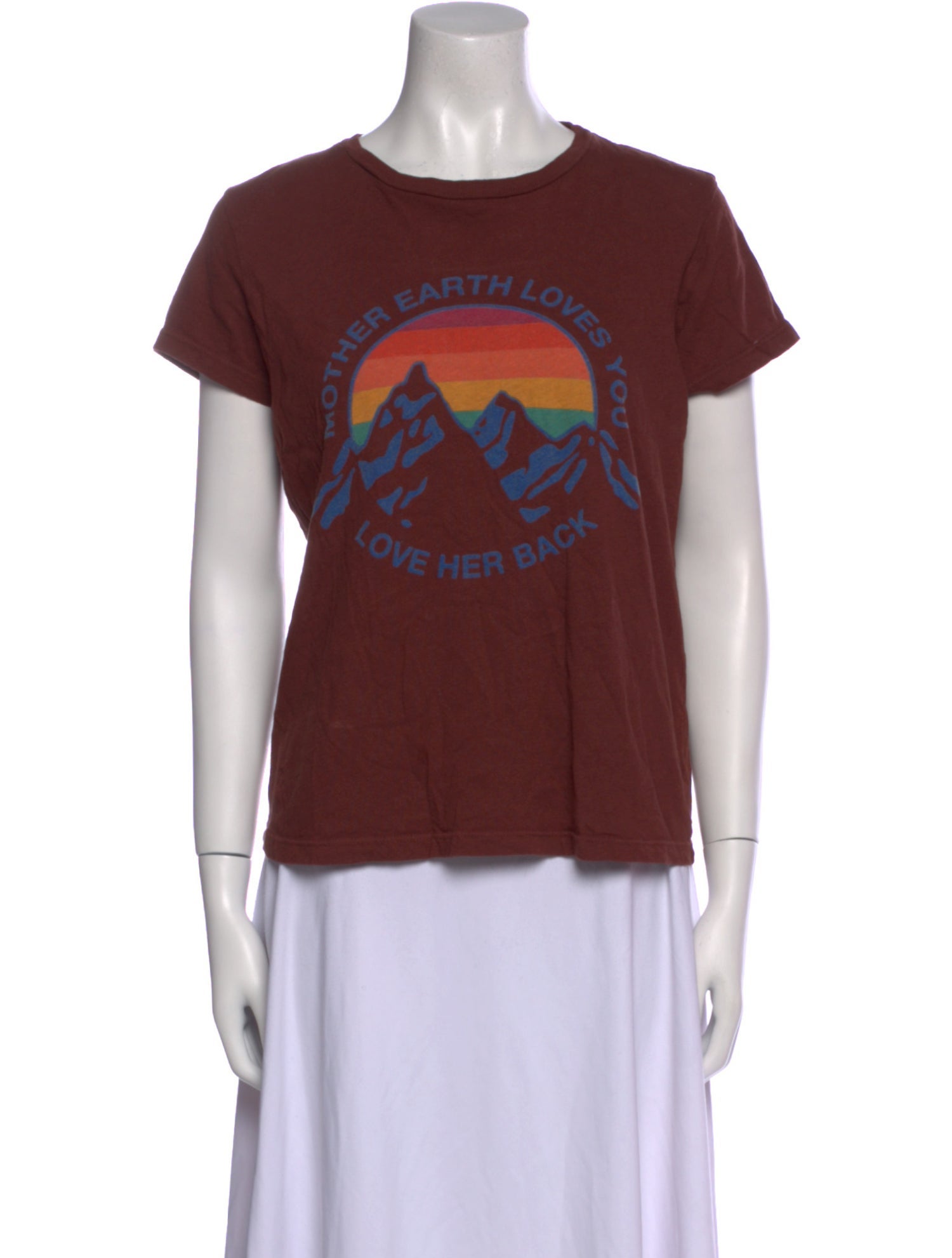 Mother Graphic Print Crew Neck T-Shirt