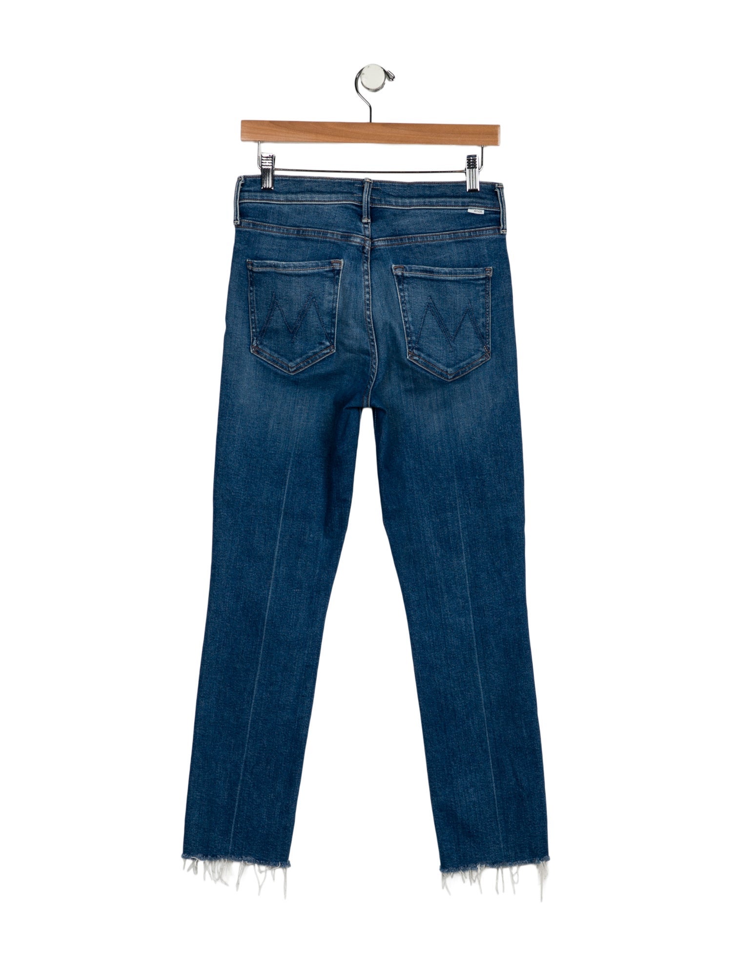 Mother Mid-Rise Skinny Leg Jeans