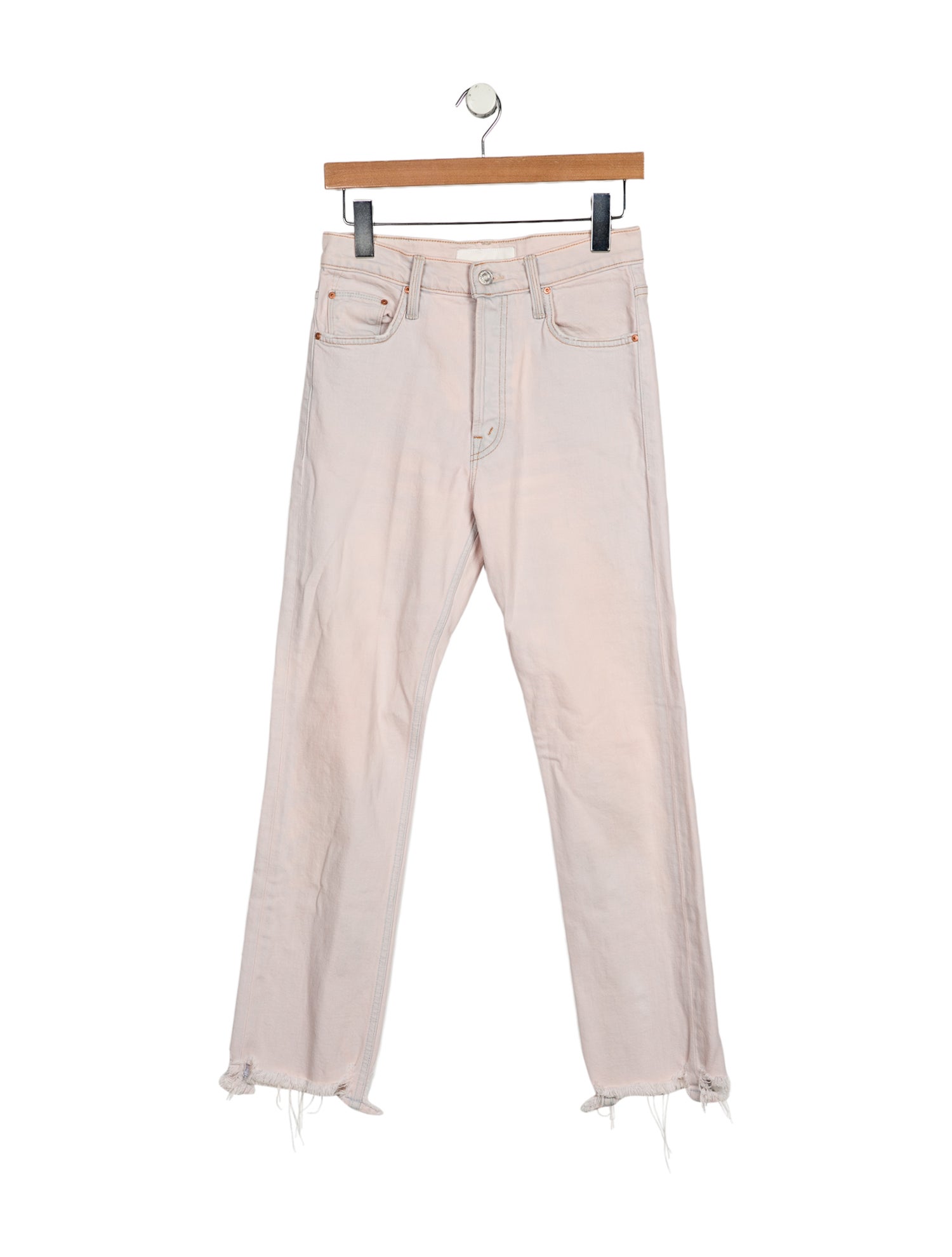 Mother High-Rise Straight Leg Jeans