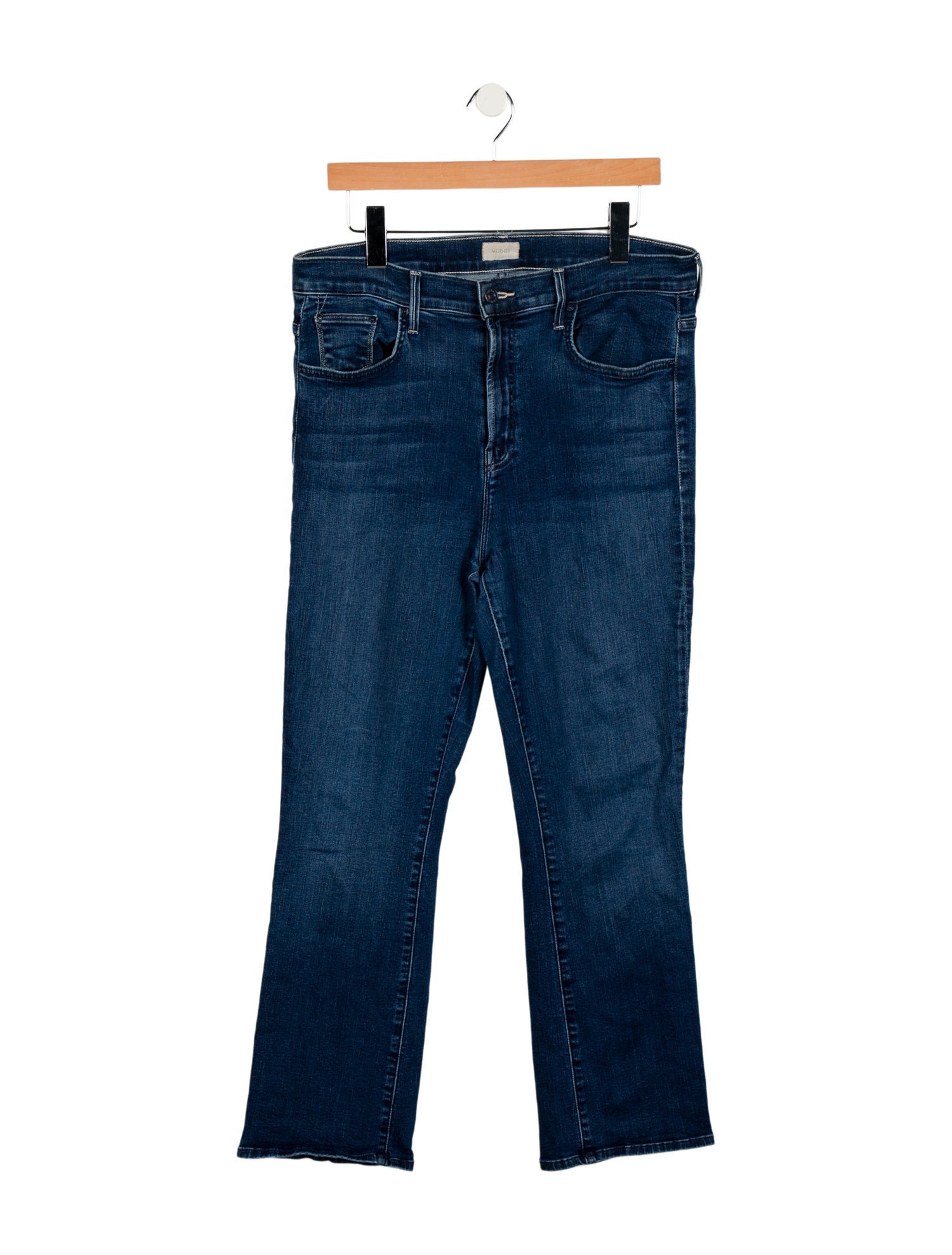 Mother High-Rise Wide Leg Jeans