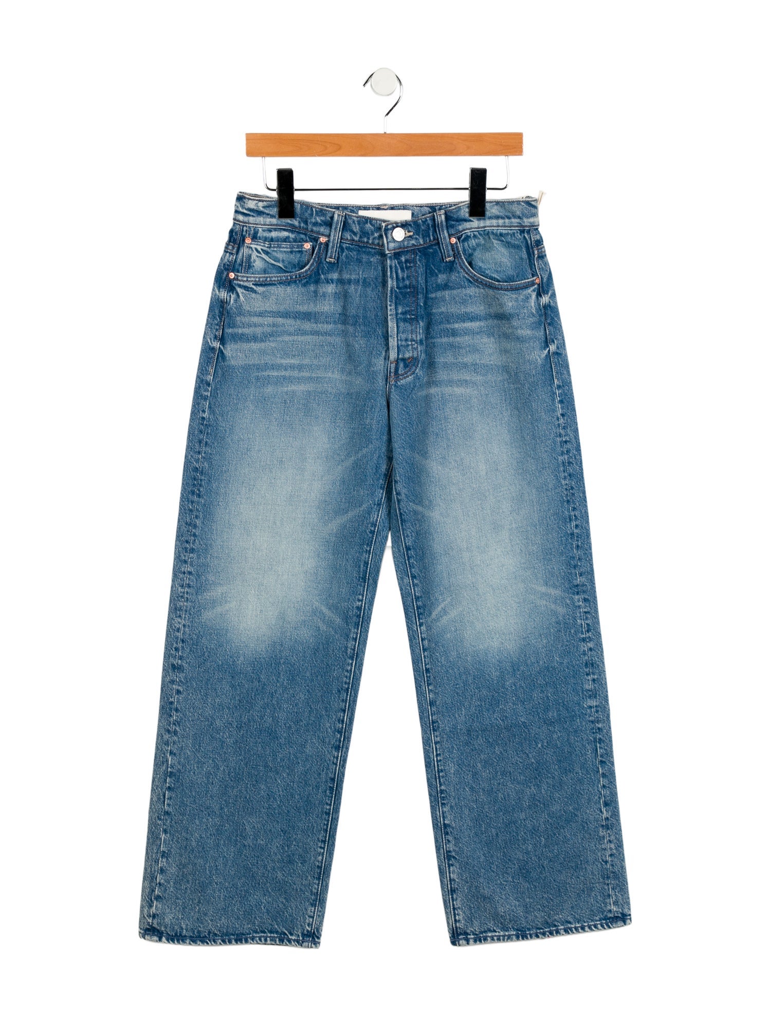 Mother Mid-Rise Wide Leg Jeans w/ Tags