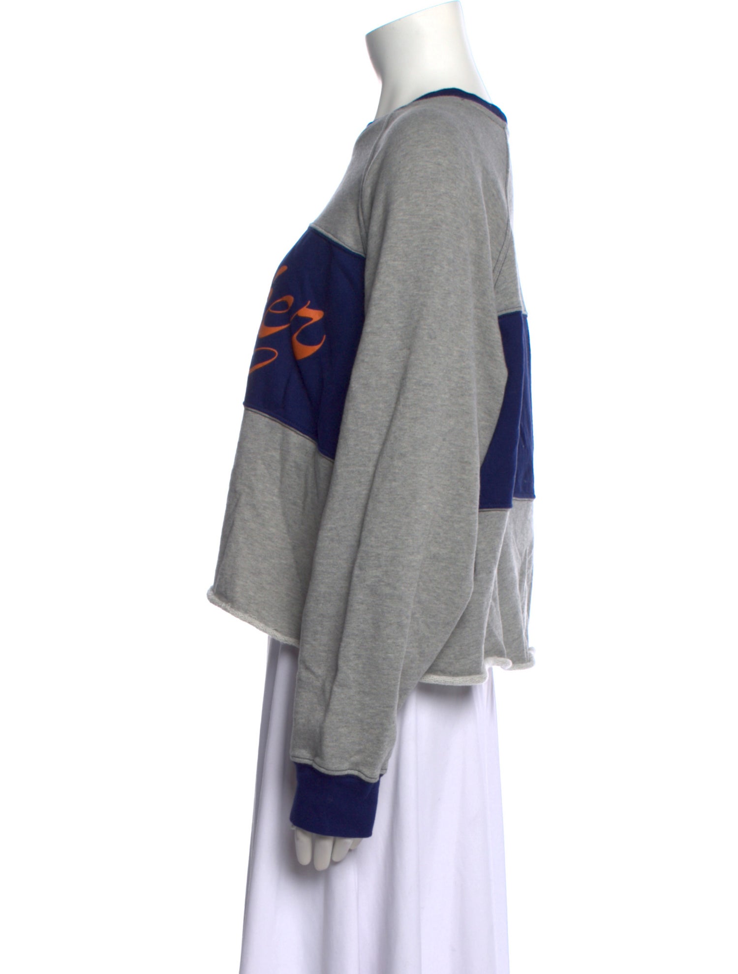 Mother Graphic Print Crew Neck Sweatshirt