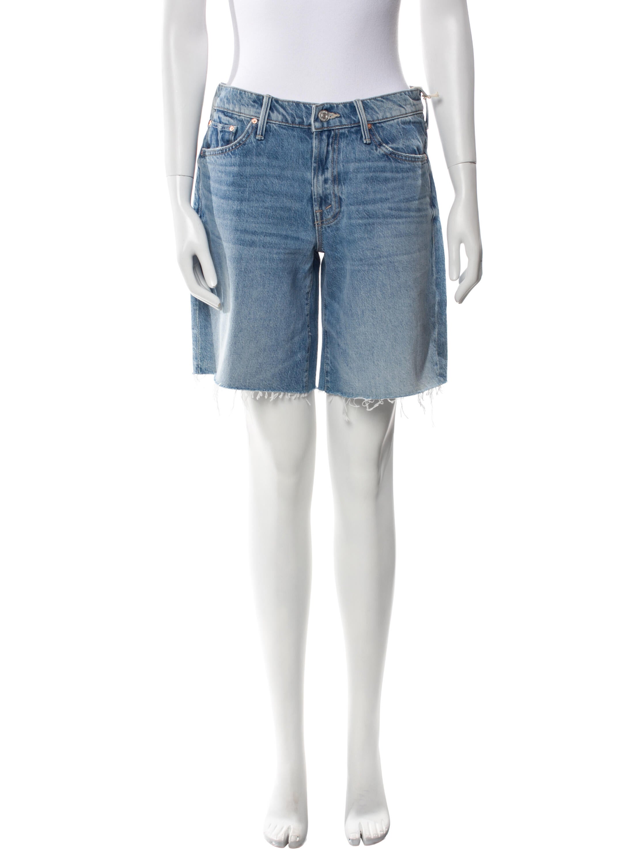 Mother Knee-Length Shorts