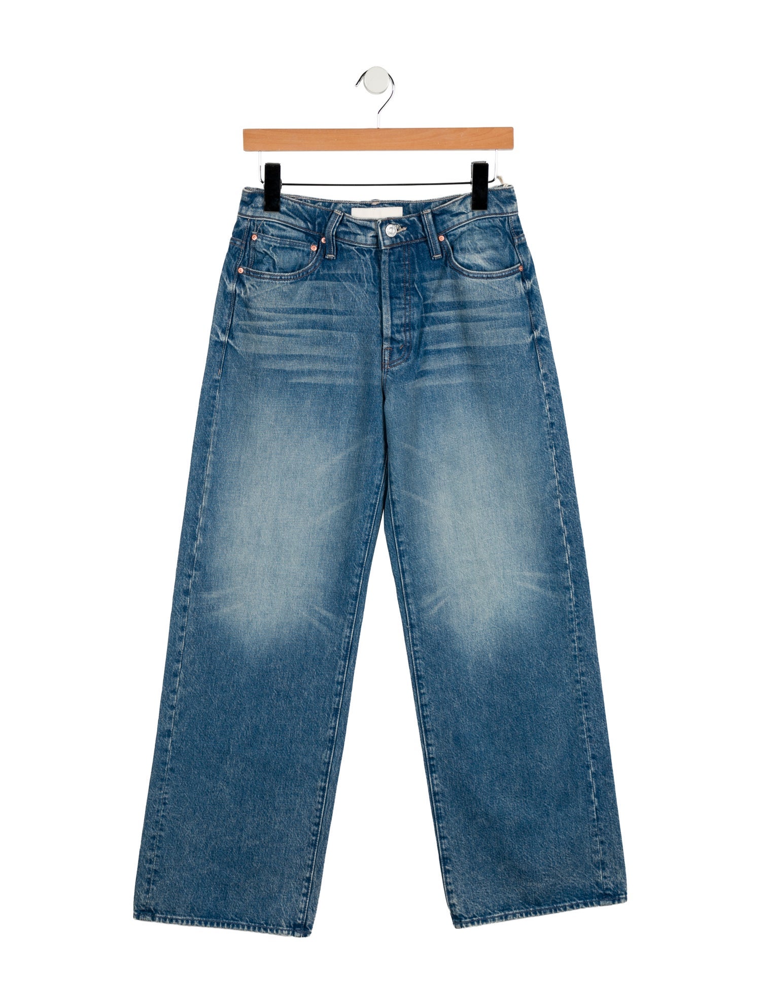 Mother Mid-Rise Wide Leg Jeans w/ Tags