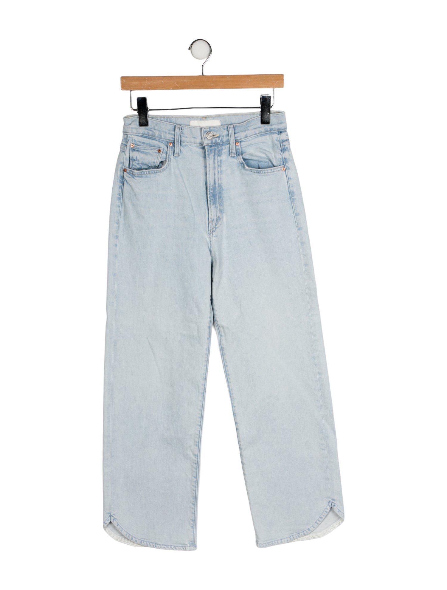 Mother High-Rise Wide Leg Jeans