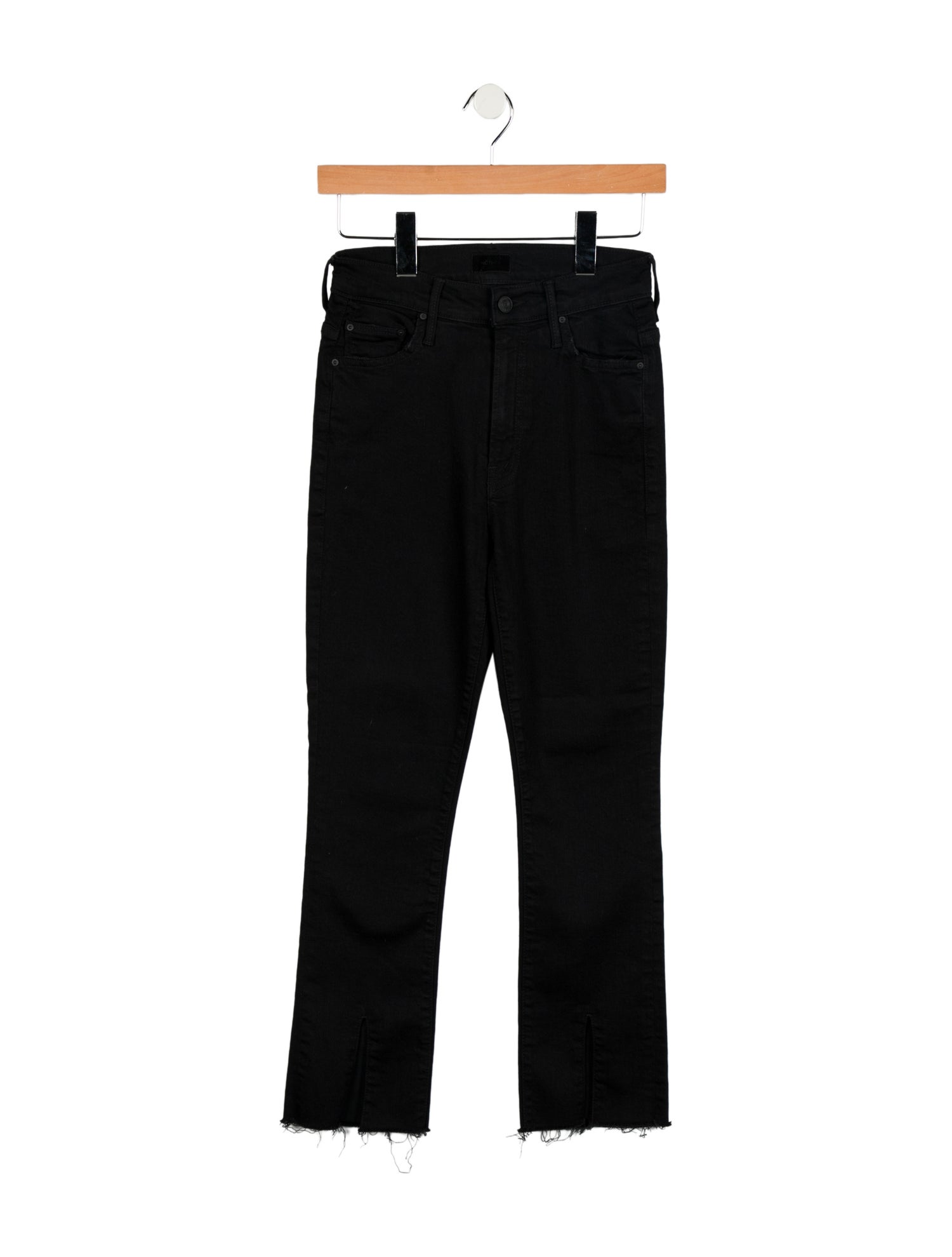 Mother Mid-Rise Straight Leg Jeans