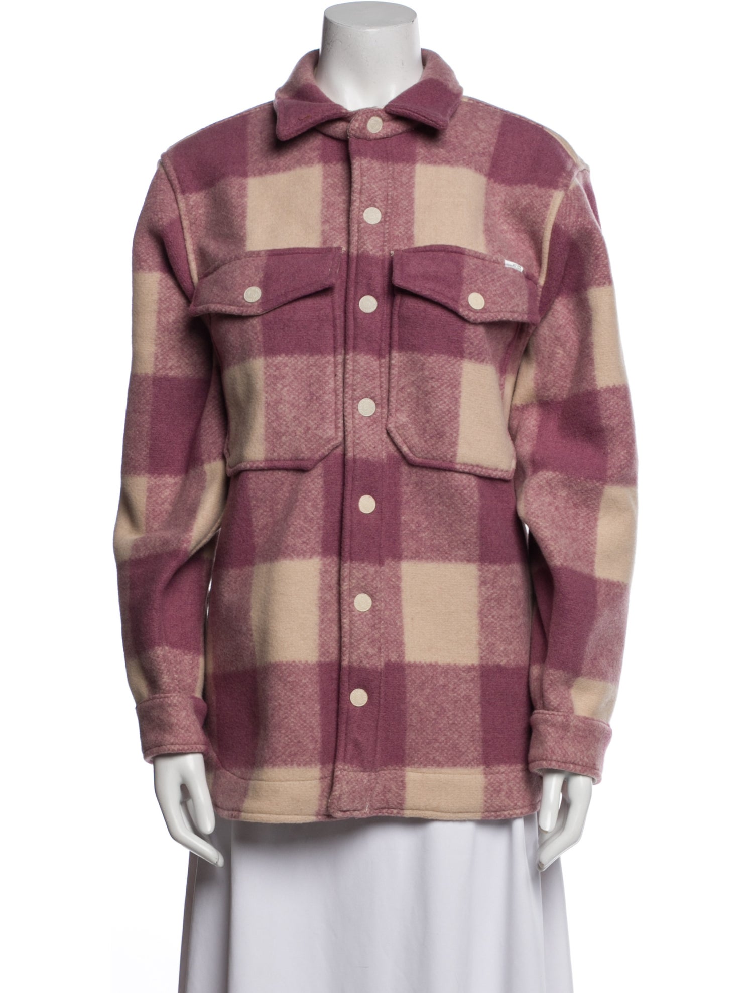 Mother Plaid Print Jacket w/ Tags