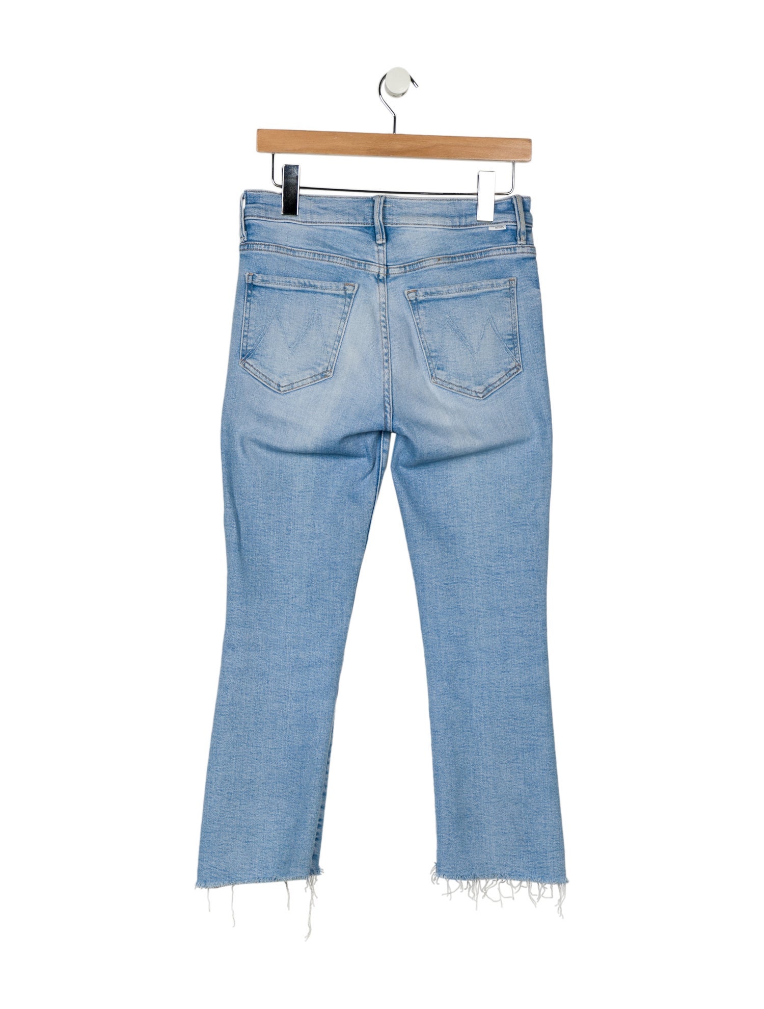Mother Mid-Rise Straight Leg Jeans