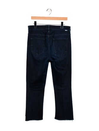 Mother High-Rise Straight Leg Jeans